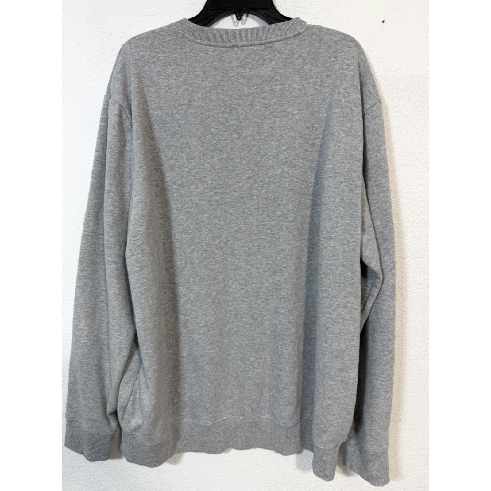 True Religion True Religion Sweatshirt Men’s 3XL Crew Neck Gray Foil Graphic Print Pullover Size US XXL / EU 58 / 5 - 6 Thumbnail