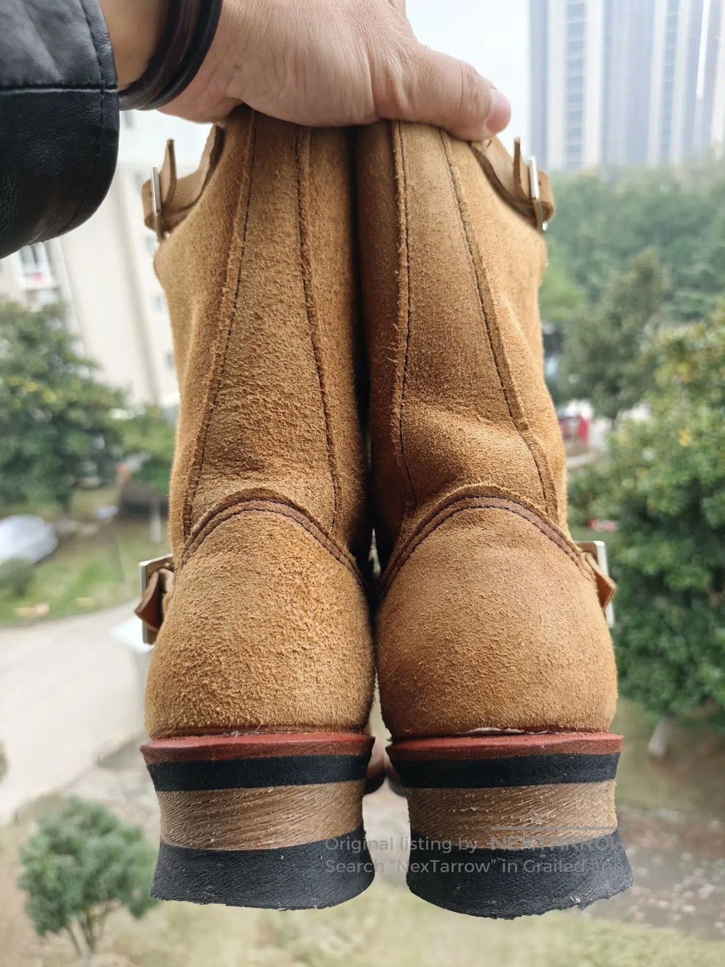 Red Wing Red Wing 8178 Suede Engineer Work Boot. Size US 7.5 / EU 40-41 - 5 Thumbnail