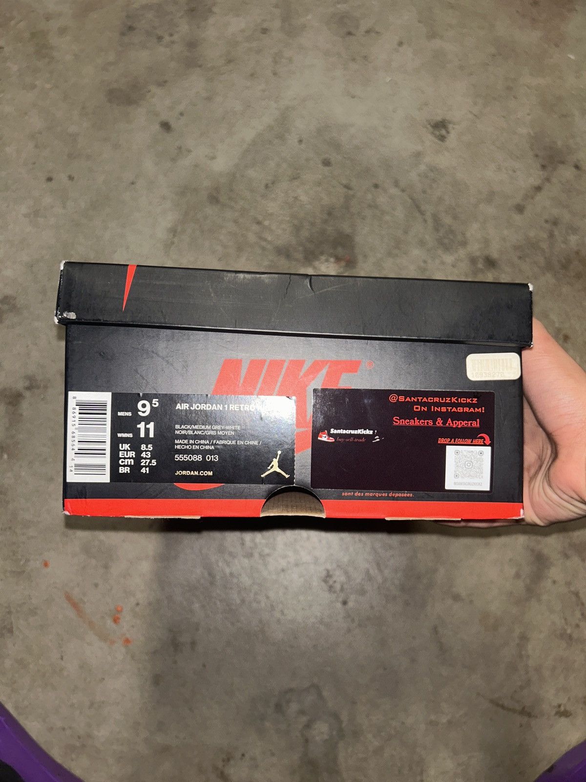 Jordan Brand × Nike Jordan 1 Shadow Retro High 2018 | Grailed