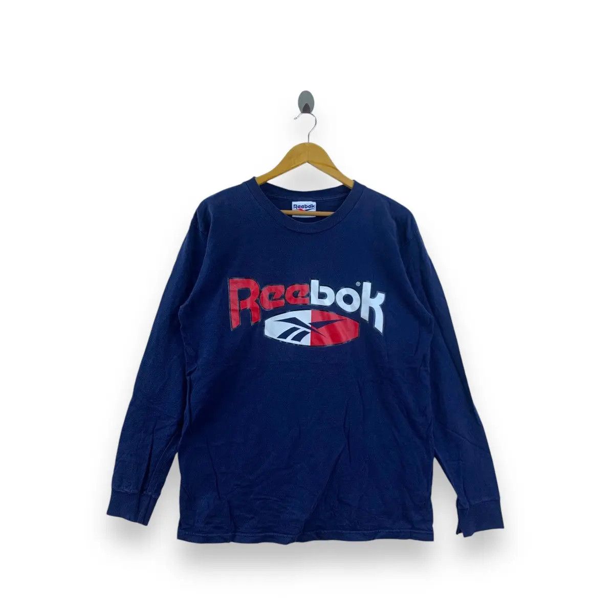 Reebok Vintage 90’ REEBOK Made In USA Sportswear Tee Shirt Size US L / EU 52-54 / 3 - 1 Thumbnail