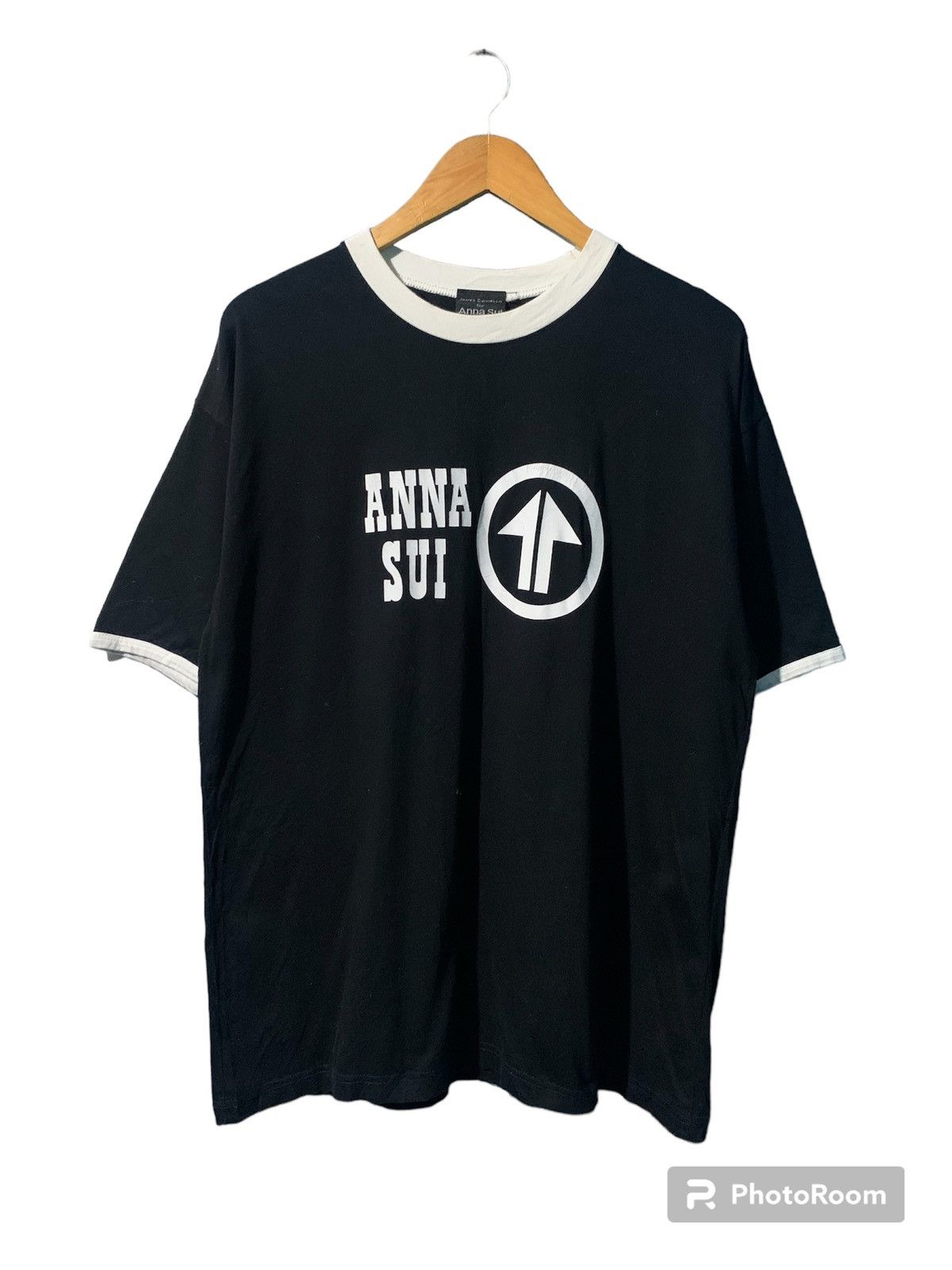 If Six Was Nine Vintage James coviello for Anna sui ringer t shirt Size US L / EU 52-54 / 3 - 1 Thumbnail
