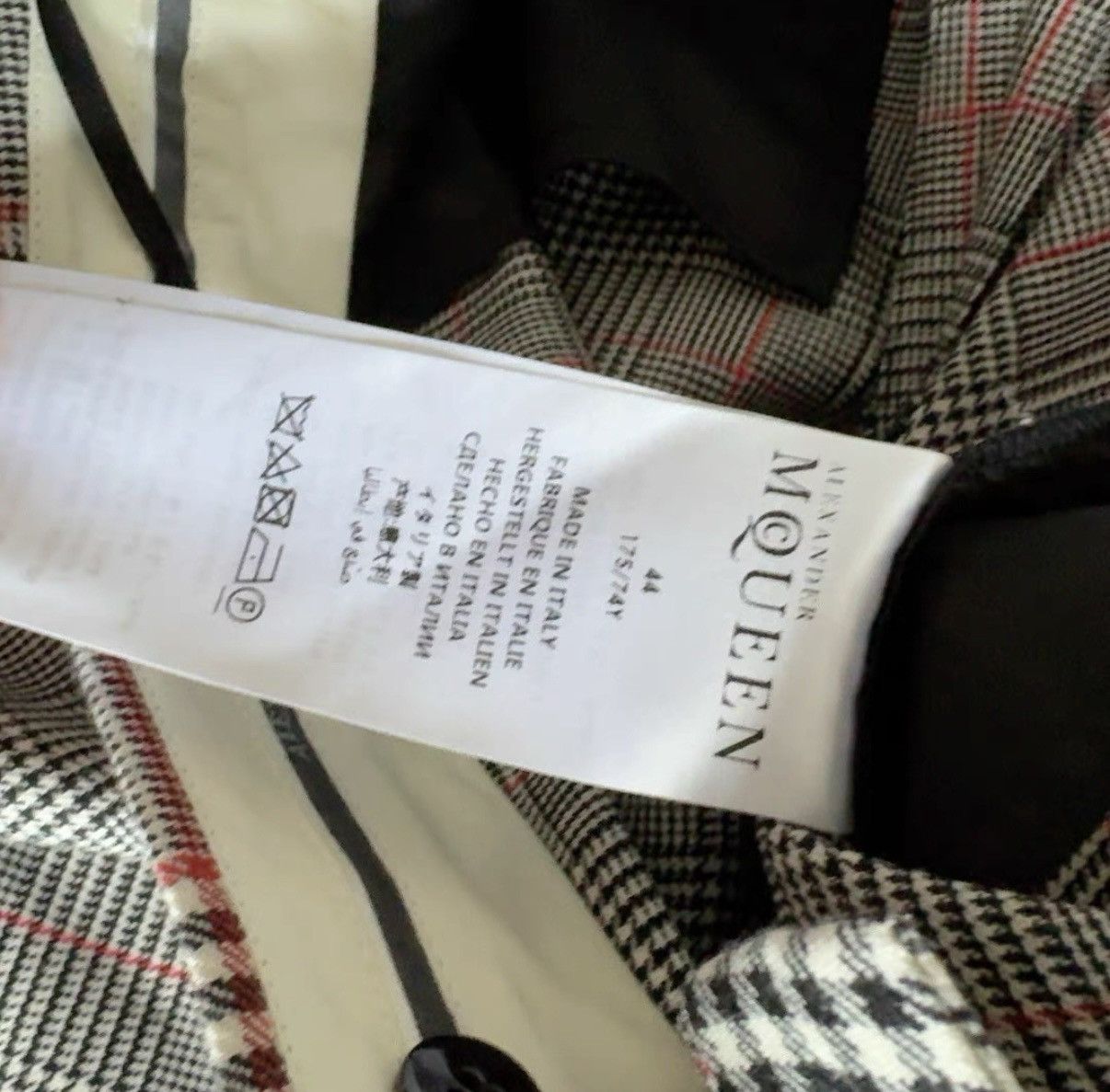 Alexander McQueen Alexander McQueen Checkered Trousers Size US 30 / EU 46 - 5 Thumbnail