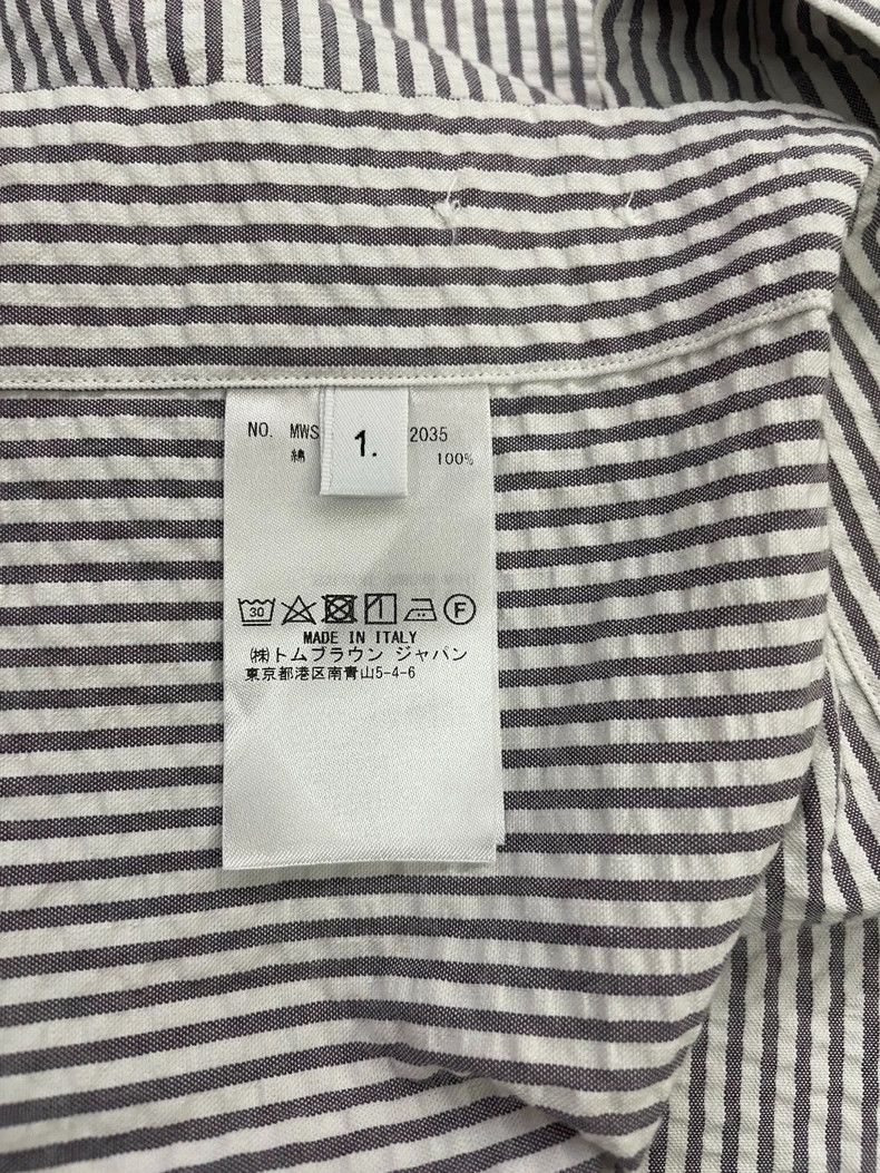 Thom Browne Thom Browne short sleeve shirt Size US S / EU 44-46 / 1 - 6 Thumbnail
