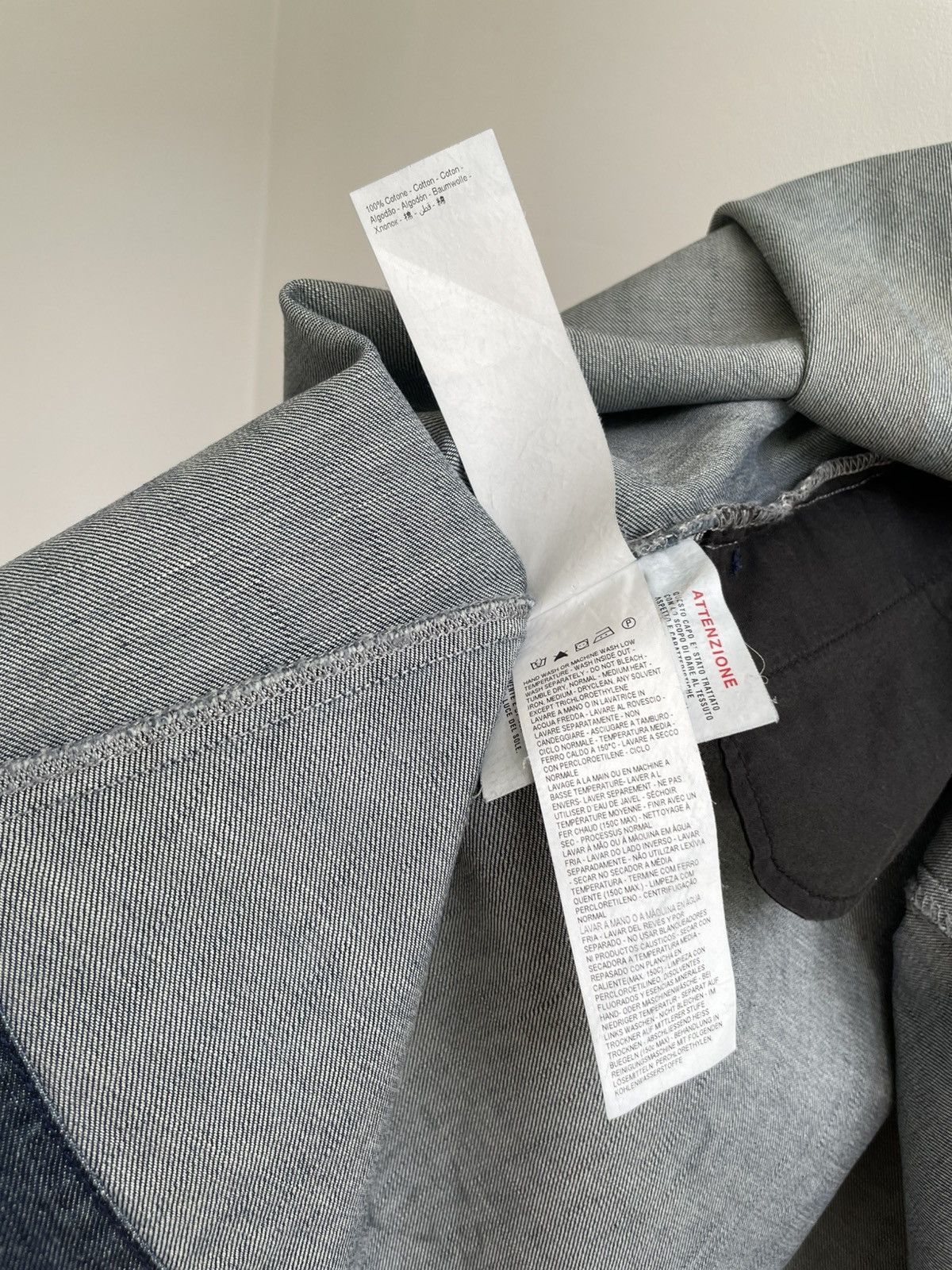 Miss Sixty Miss Sixty Vintage Y2K Denim Doris Midi Skirt Avant Garde Size 34" / US 12 / IT 48 - 23 Thumbnail