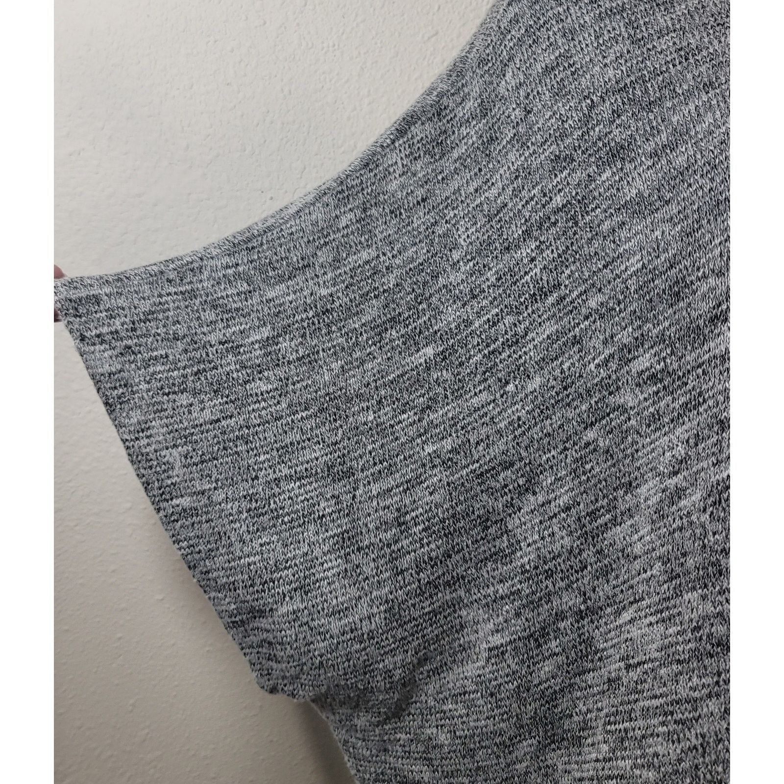 Other Kona Gray Black Marled Open Front Cardigan Sweater XS Size XS / US 0-2 / IT 36-38 - 6 Thumbnail