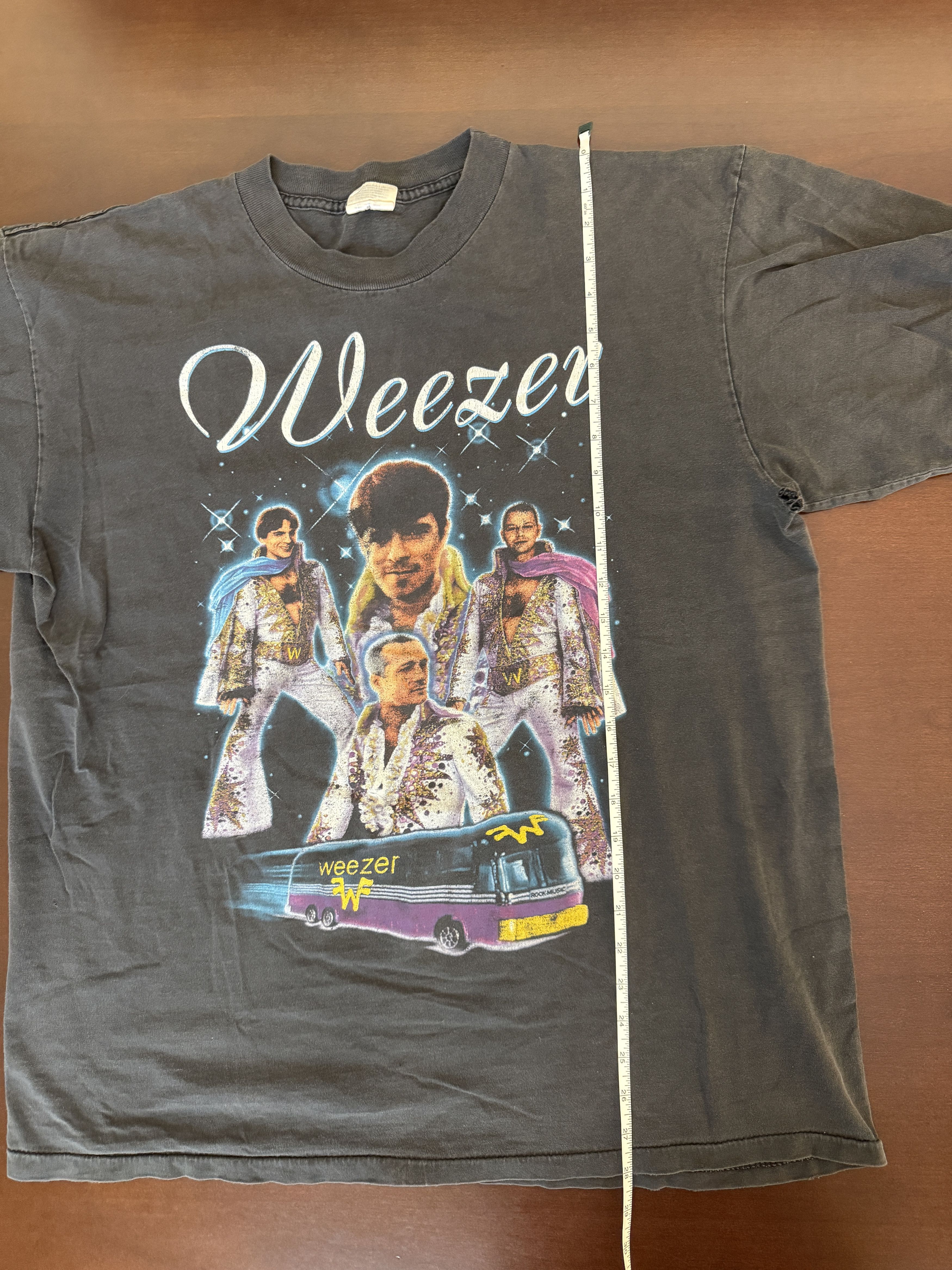 Band Tees Vintage Weezer XL Winterland 1995 Size US XL / EU 56 / 4 - 5 Thumbnail