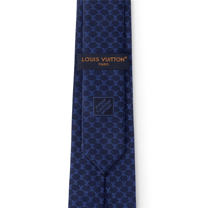 Louis Vuitton LV Fishnet Tie - 148 x 8 cm Size ONE SIZE - 5 Thumbnail