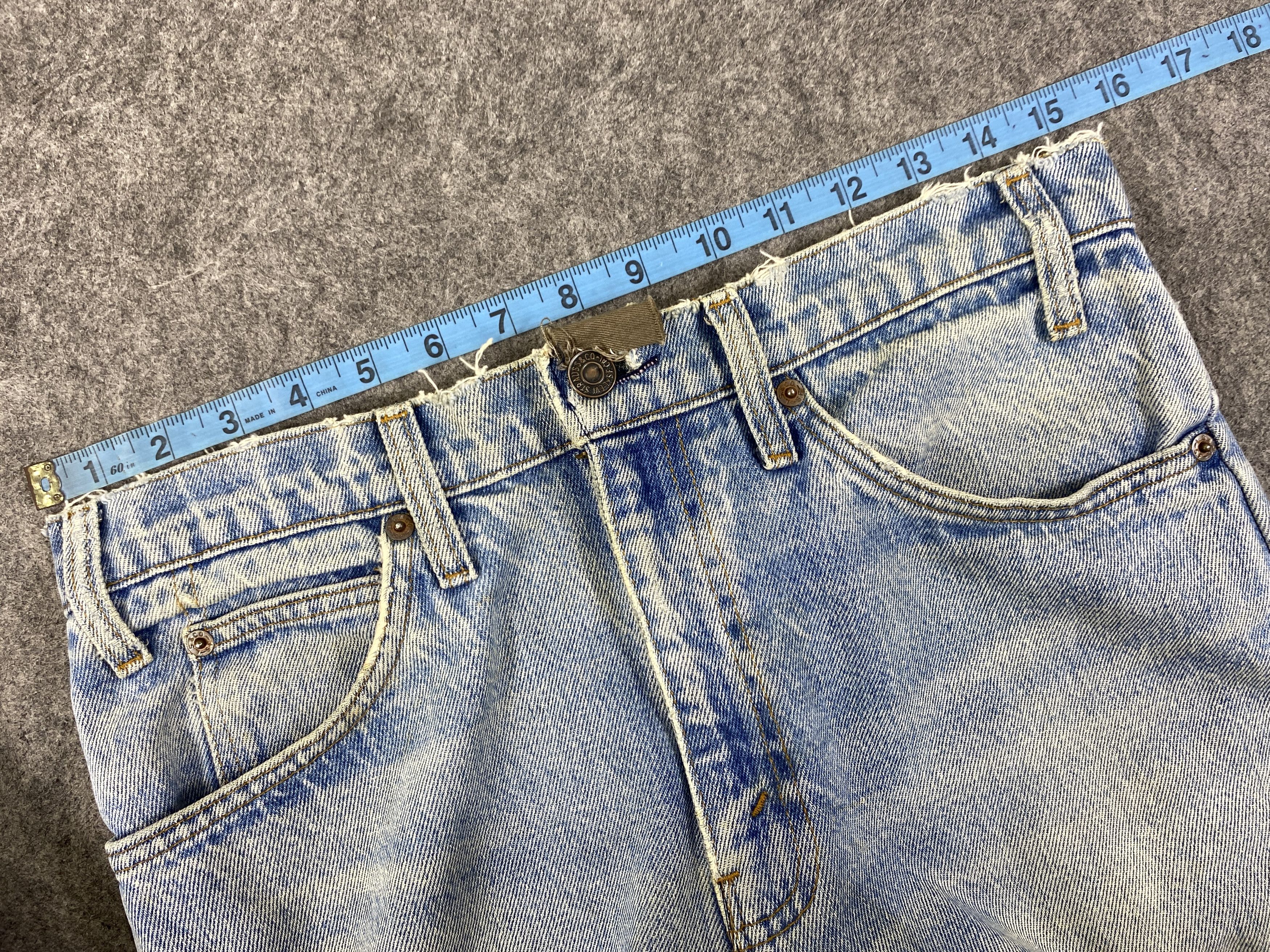 Levi's Light Blue Wash Vintage Levis 509 Orange Tab 31x30.5 -JN3233 Size US 31 - 5 Thumbnail