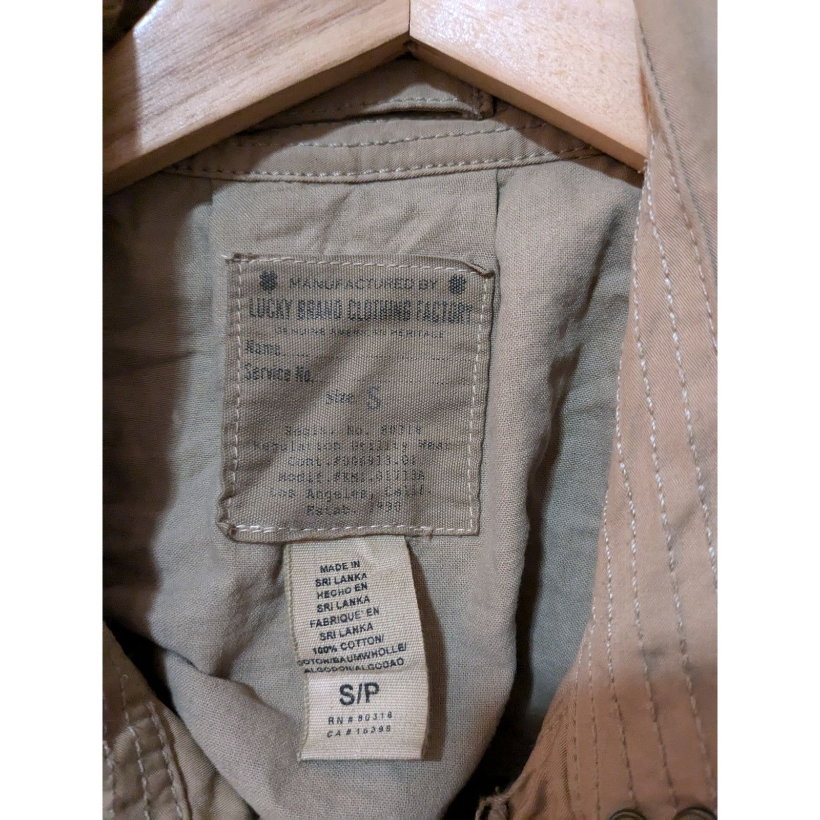 Lucky Brand Lucky Brand - Trench Coat / Beige / size S Size US S / EU 44-46 / 1 - 4 Thumbnail