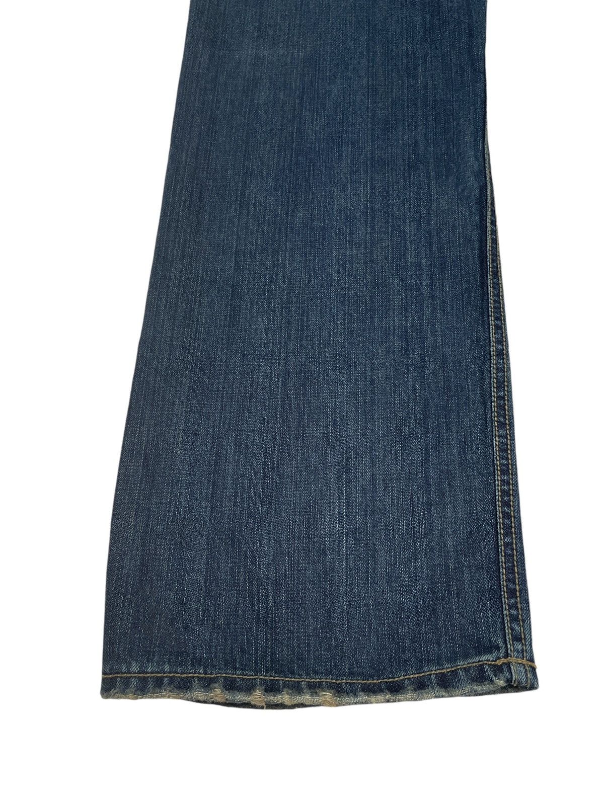 Japanese Brand Rare Design Vintage Japanese Brand Unfinish Jeans 2000s Size US 35 - 7 Thumbnail