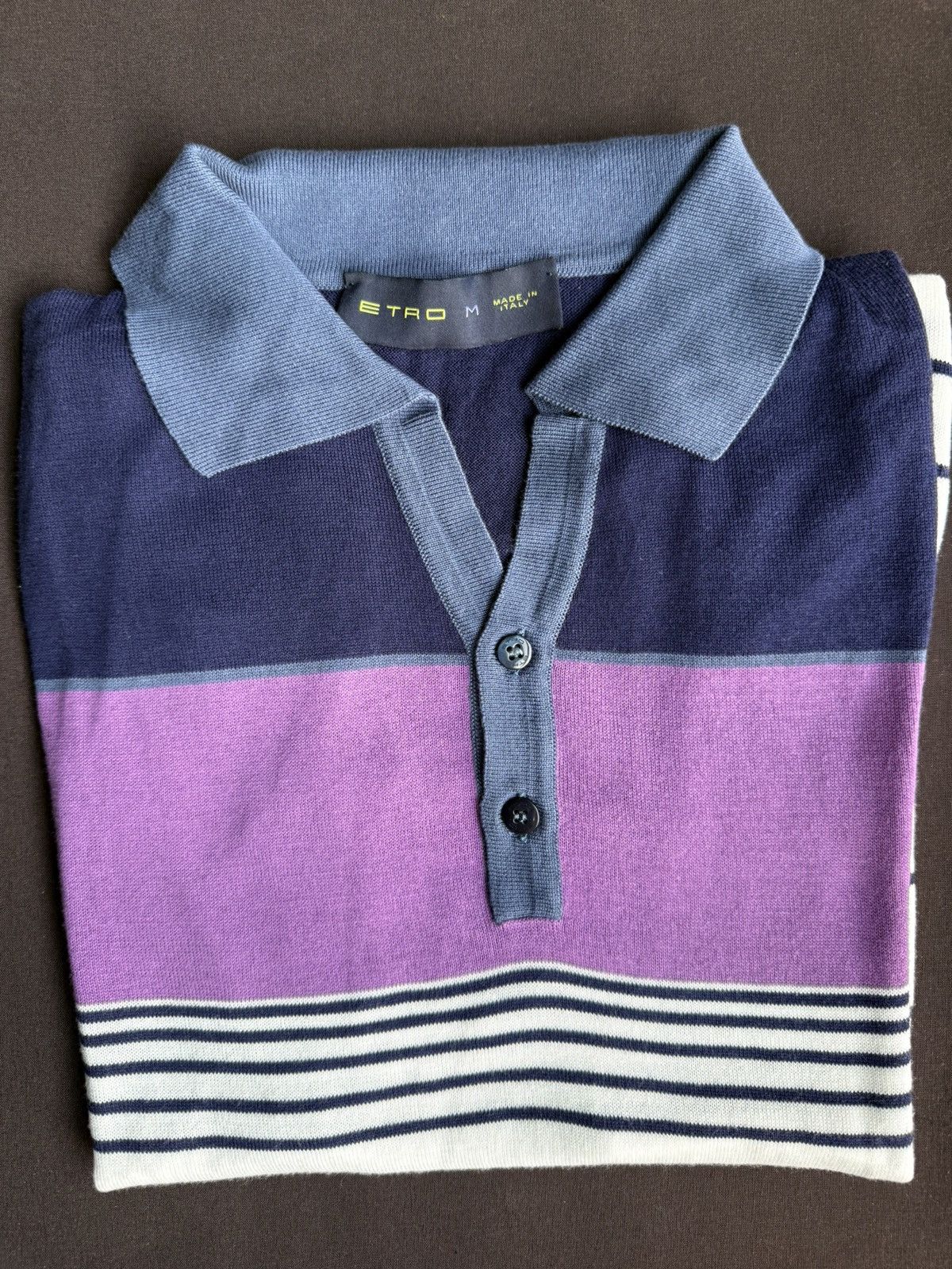 Etro Etro knit polo M Size US M / EU 48-50 / 2 - 2 Thumbnail
