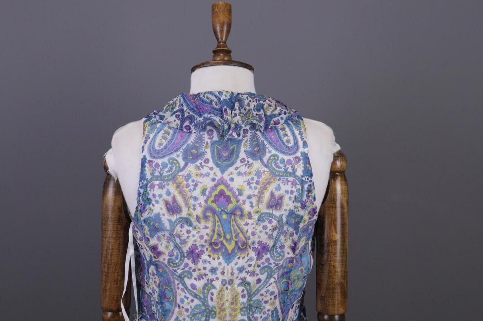 Lauren Ralph Lauren Lauren Ralph Lauren Paisley Silk Cardigan Cape Size 8 / M Size L / US 10 / IT 46 - 12 Thumbnail