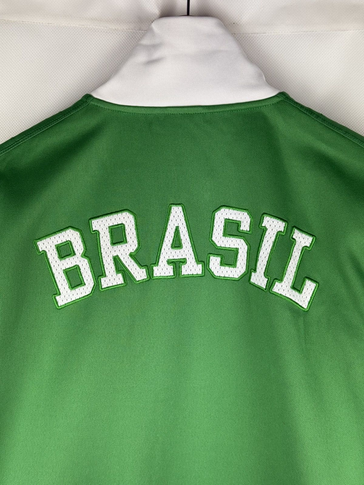 Nike Nike Brazil Vintage Soccer Track Top Jacket Size M Size US M / EU 48-50 / 2 - 22 Thumbnail