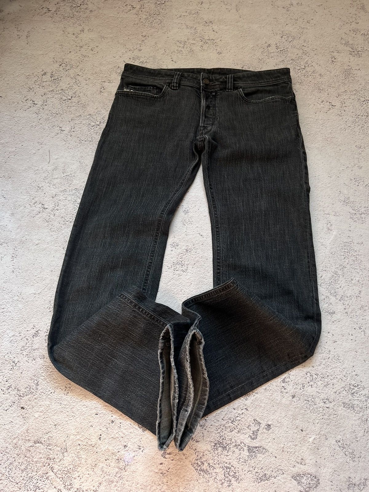 Diesel × Vintage Vintage Y2K Diesel Denim Jeans Size US 33 - 3 Thumbnail