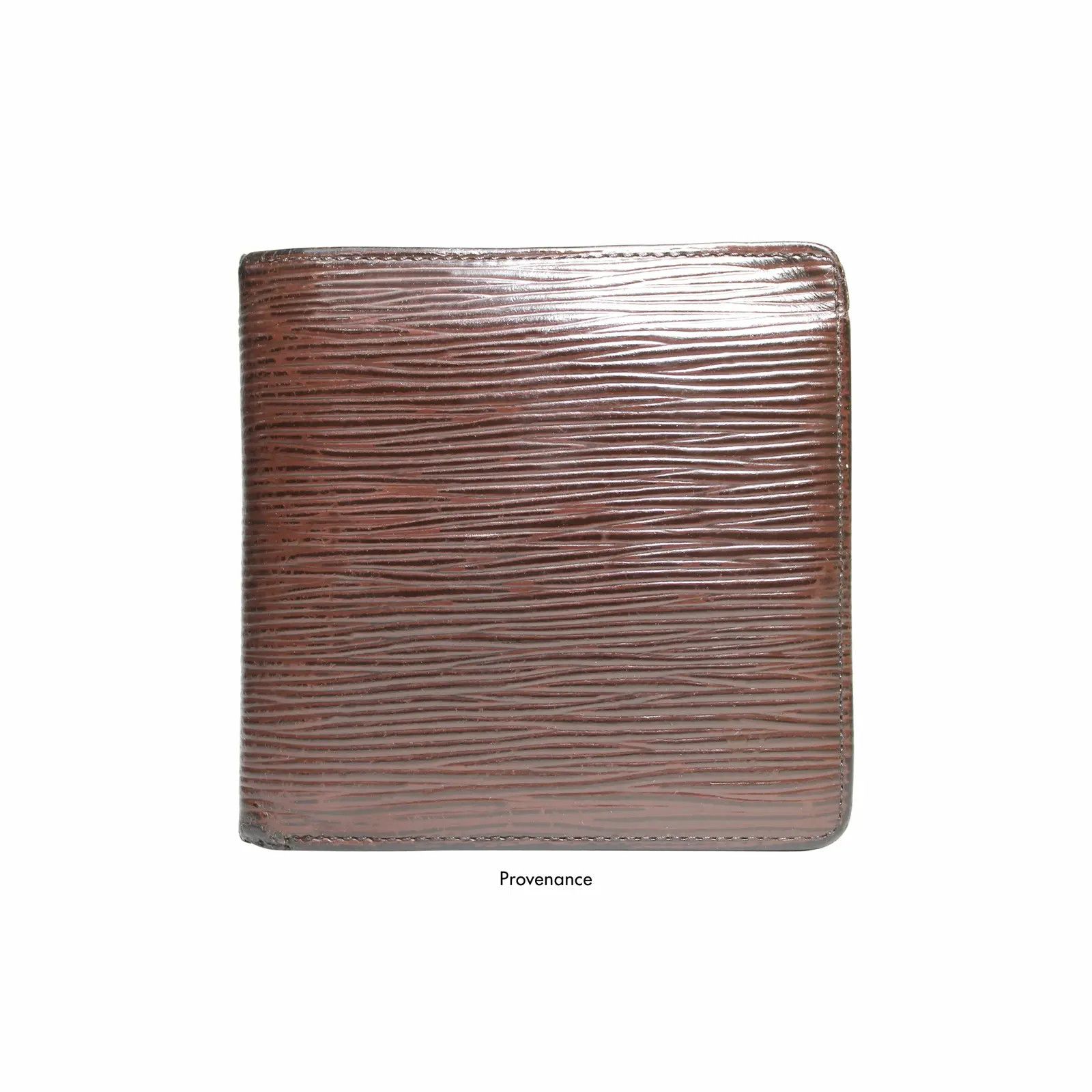 image of Louis Vuitton Marco Wallet - Moka Epi Leather in Brown, Men's