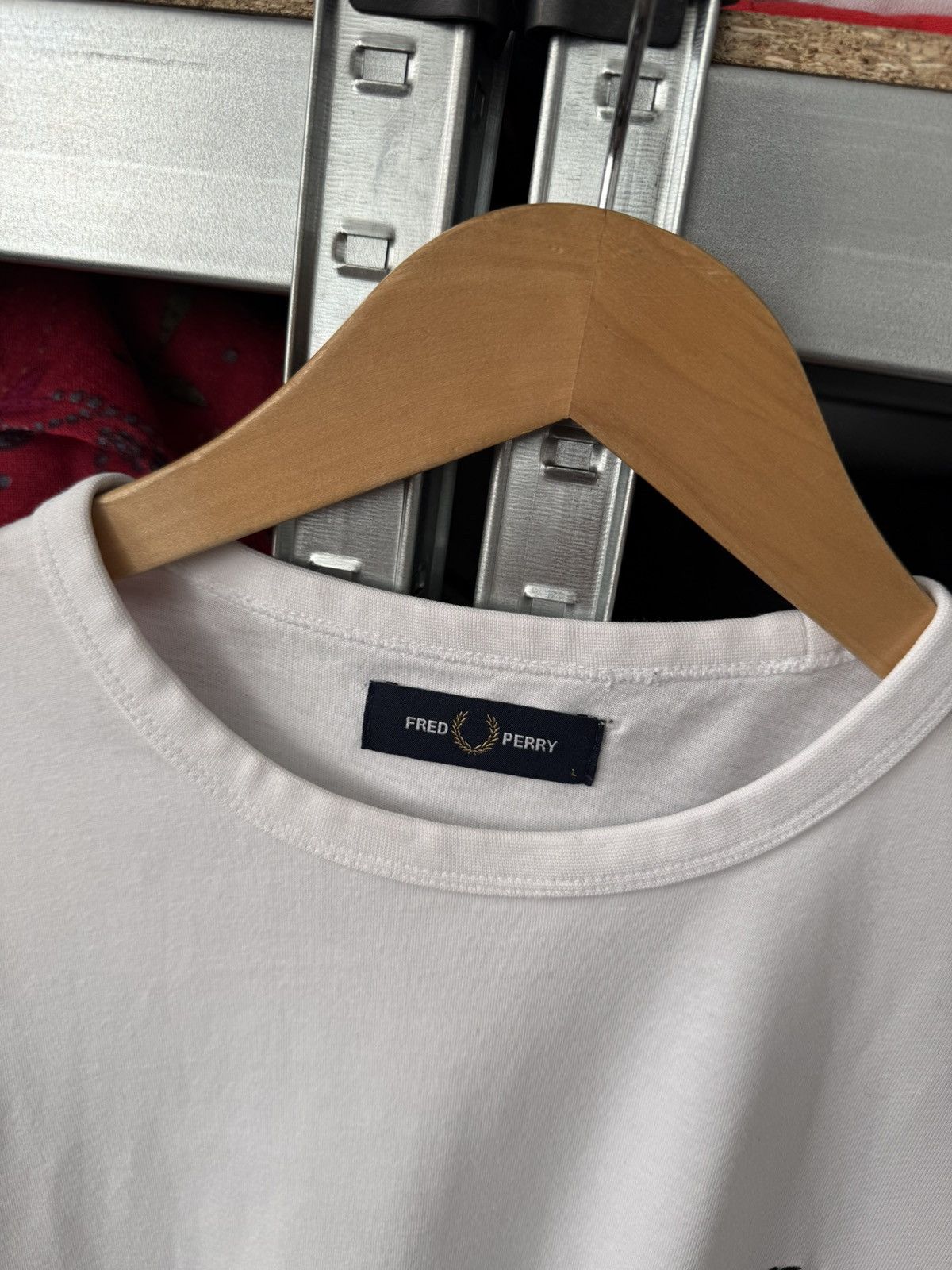 Fred Perry Vintage Fred Perry T-Shirt White Casual Tee Streetwear Hype Size US L / EU 52-54 / 3 - 8 Thumbnail