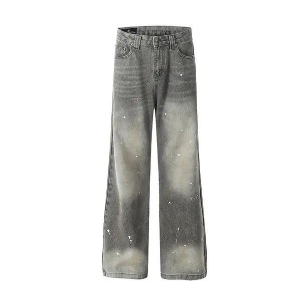 Japanese Brand VIBE Men's punk distressed washed gradient jeans y2k Size US 32 / EU 48 - 1 Thumbnail