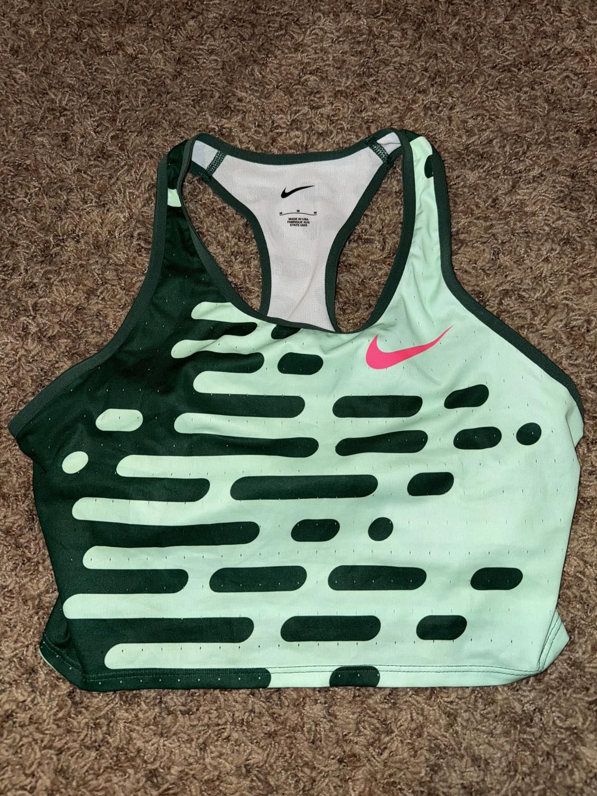 Nike Nike Women’s Pro Elite Crop Distance Track And Field Singlet Size ONE SIZE - 1 Thumbnail