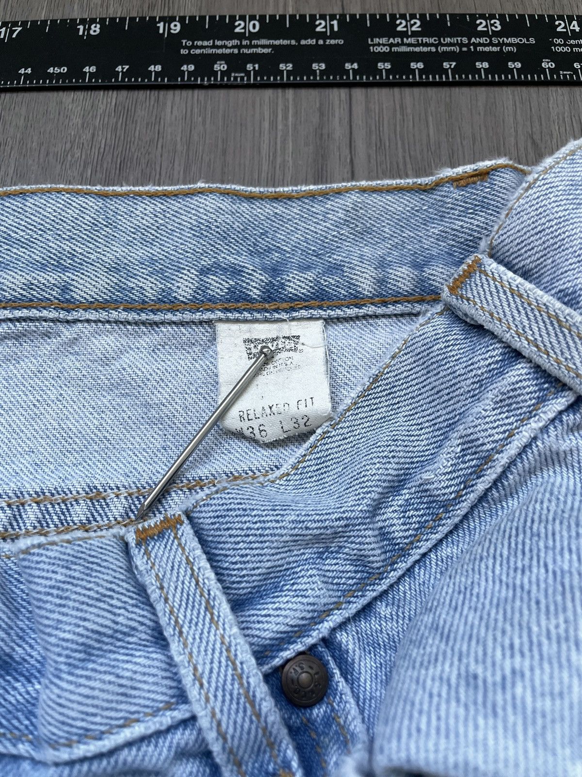 Levi's Vintage USA Levi’s 540 “Relaxed Fit” Denim (Sz.36x32) Size US 36 / EU 52 - 6 Thumbnail