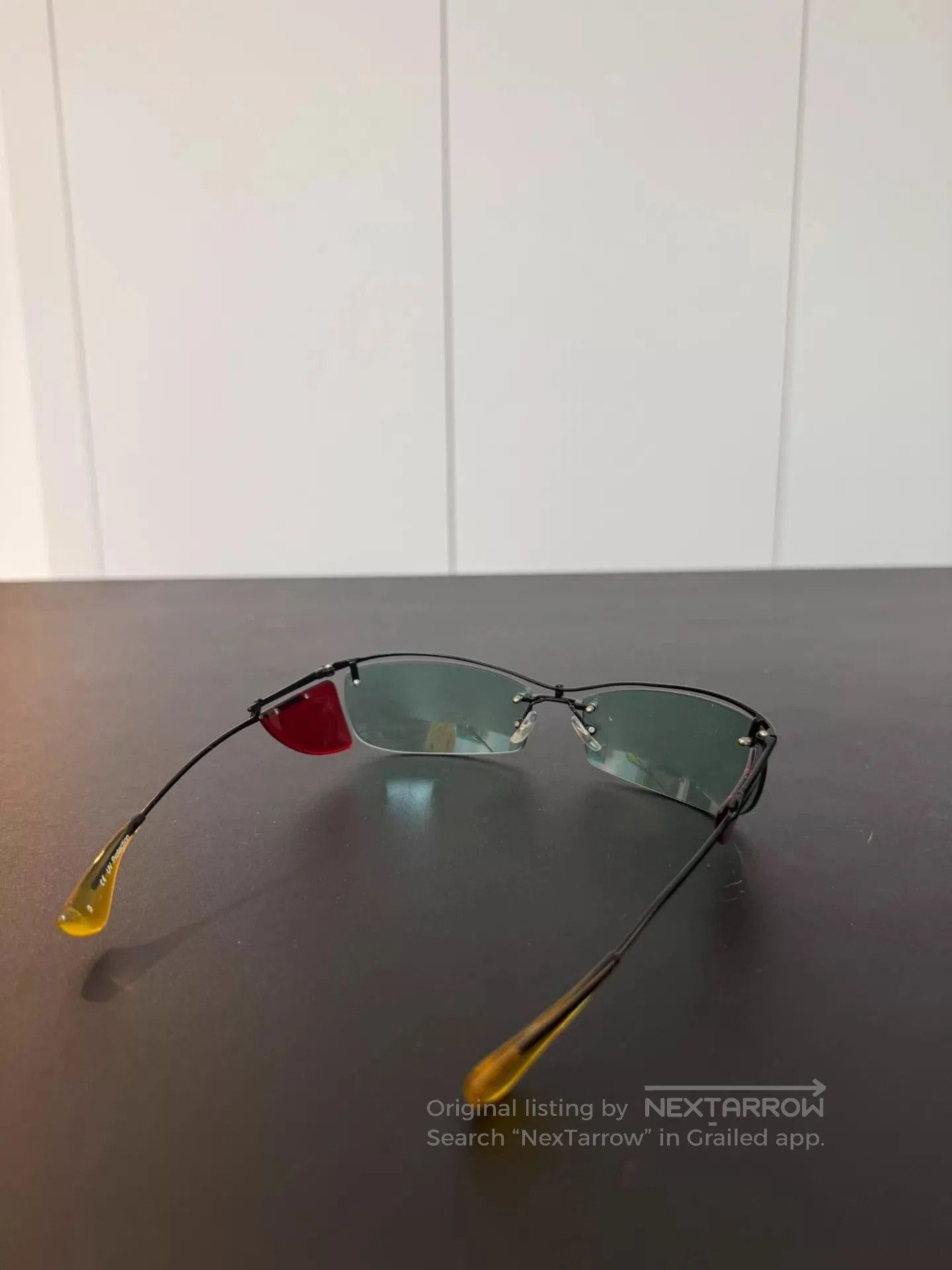 Jean Paul Gaultier Multi-Color Rimless Sunglasses. Size ONE SIZE - 2 Thumbnail