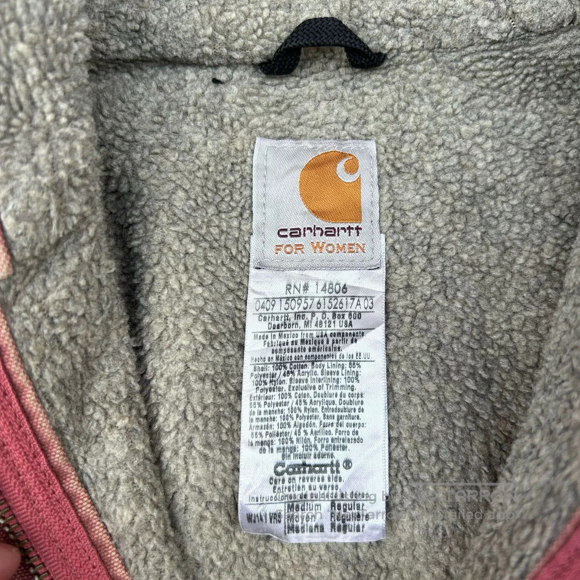 Vintage Vintage Carhartt WJ097 VRS Hoodie. Size US M / EU 48-50 / 2 - 2 Thumbnail