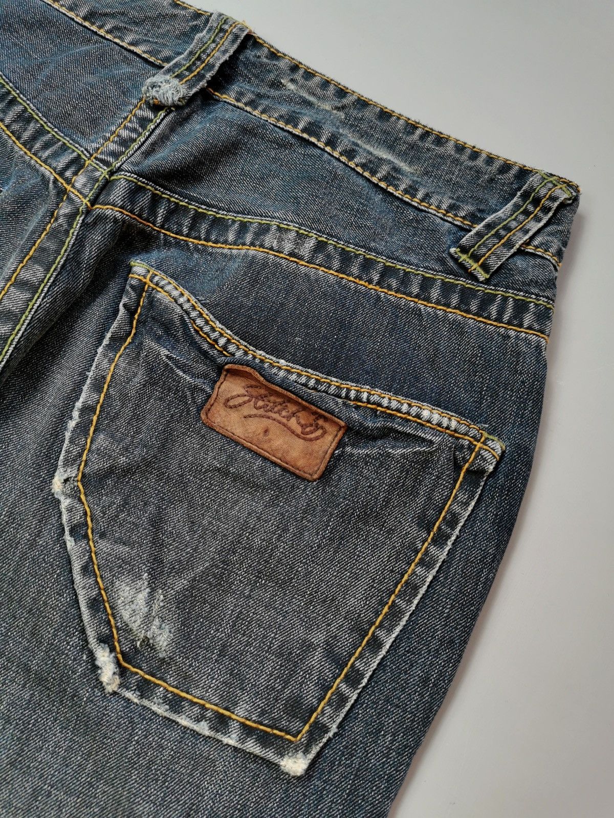 If Six Was Nine × Stitch's Jeans × Vintage Stitchs Flare Jeans Size US 33 - 16 Thumbnail