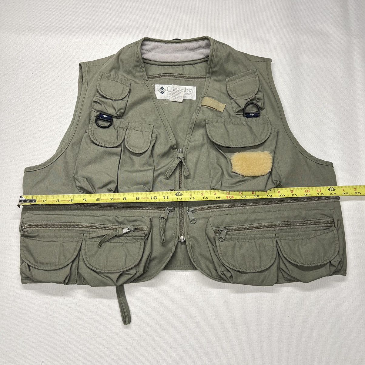 Columbia × Vintage VTG Columbia Fishing Vest Green PFG Pocket Outdoor Hunting Size US XL / EU 56 / 4 - 19 Thumbnail