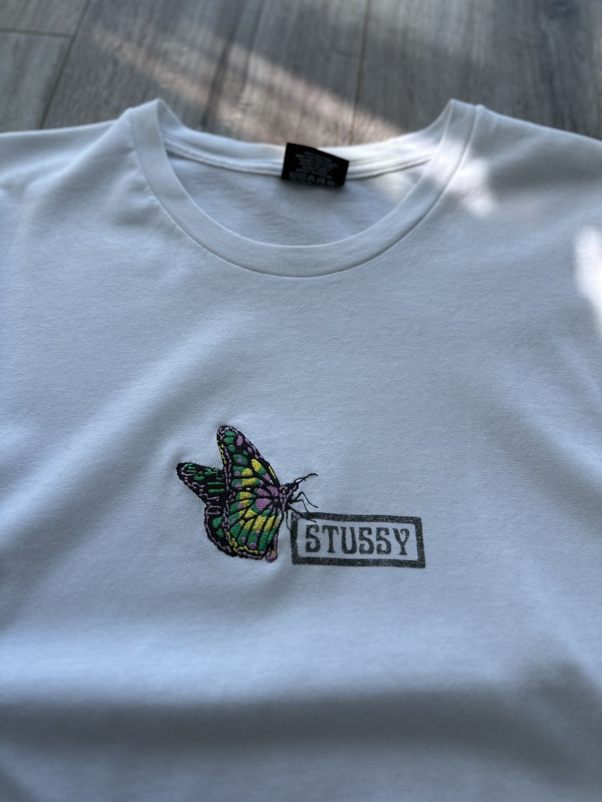 Stussy Stussy Butterfly t-shirt tee Size US M / EU 48-50 / 2 - 4 Thumbnail