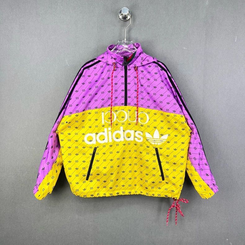 Gucci Gucci Adidas Colorful Pilot Jacket-2506 Size US M / EU 48-50 / 2 - 1 Thumbnail