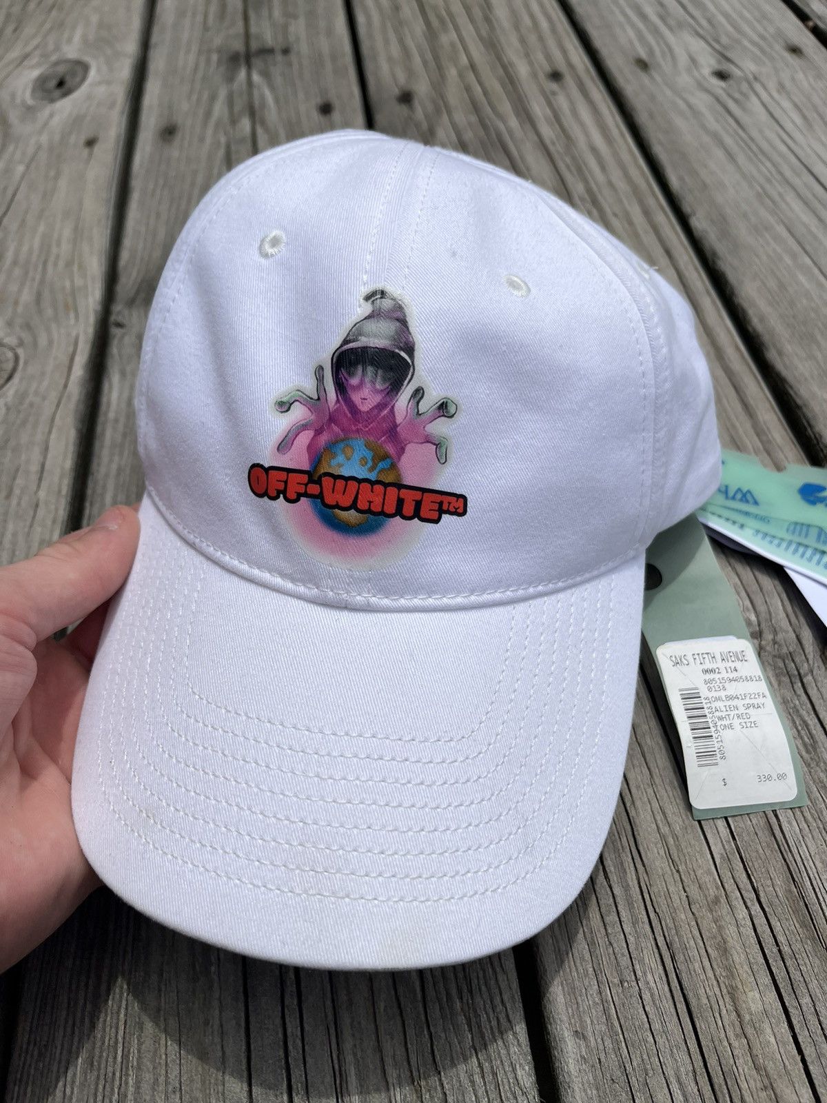Off-White Off-white alien spray baseball cap Size ONE SIZE - 1 Thumbnail