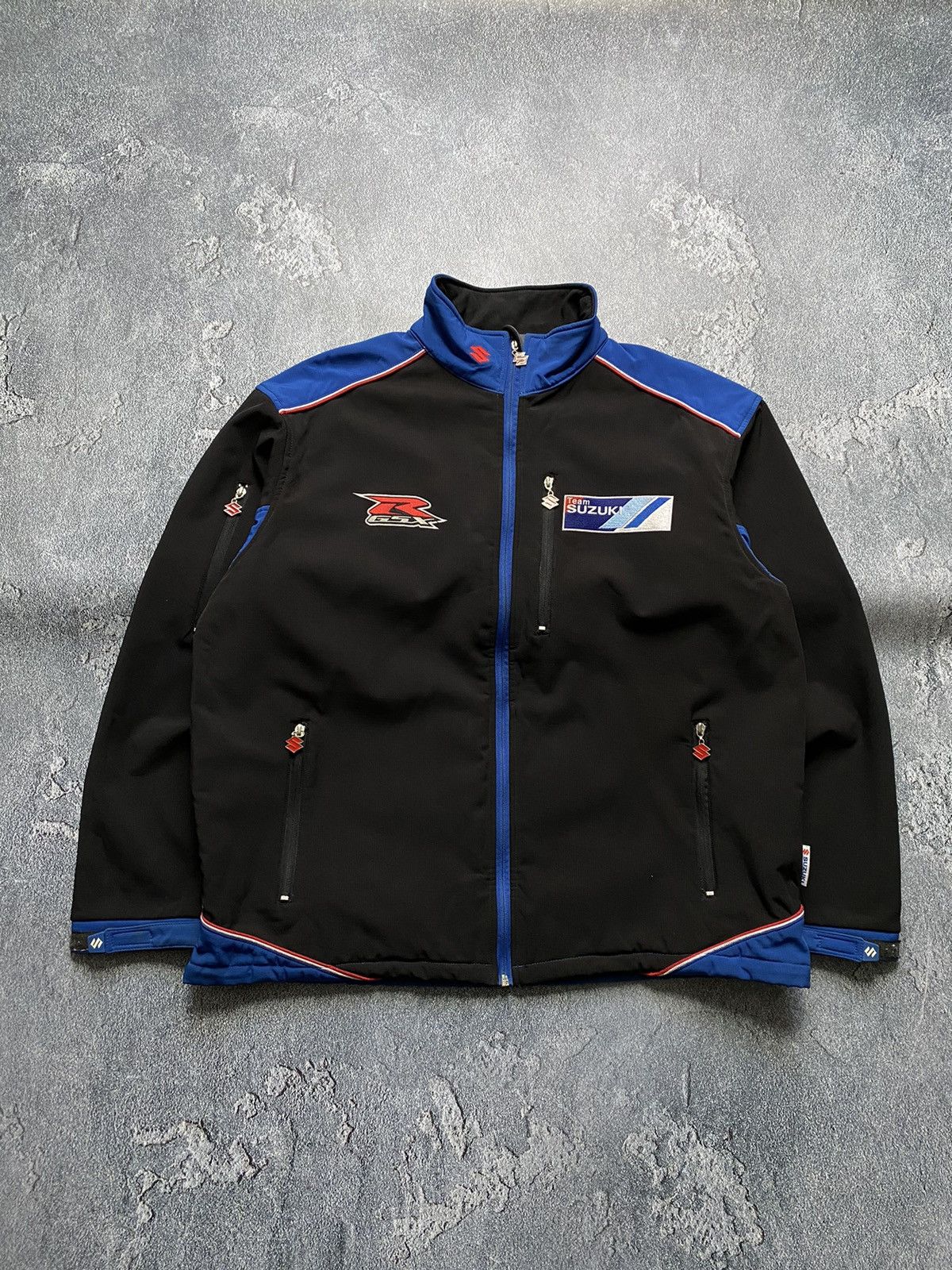 NASCAR Suzuki Big Logo Racing core SoftShell Jacket Size US XXL / EU 58 / 5 - 6 Thumbnail