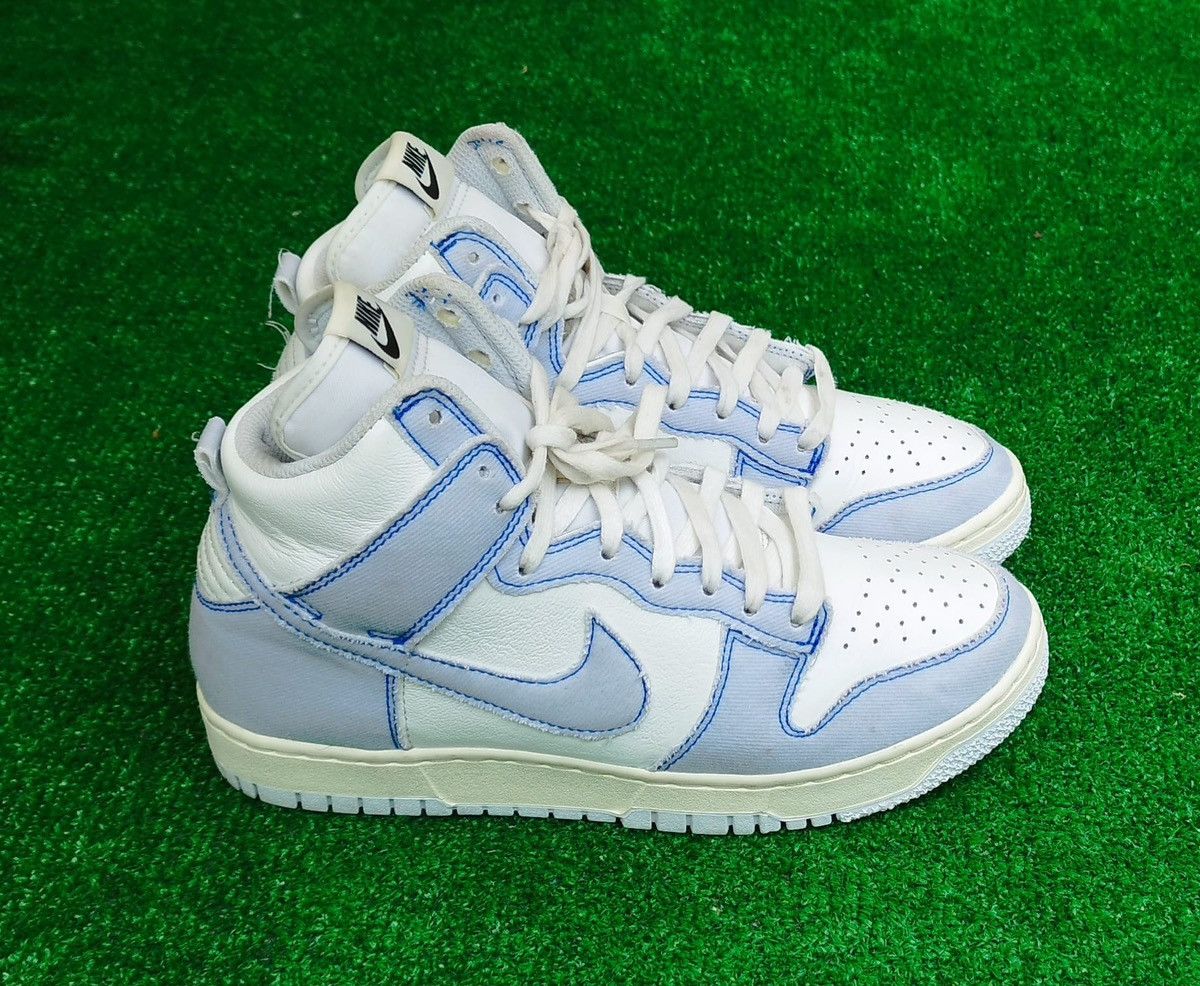 Nike Nike Dunk High 1985 Blue Denim Unisex # 6,5us. - #39eu Size US 6.5 / IT 36.5 - 1 Thumbnail