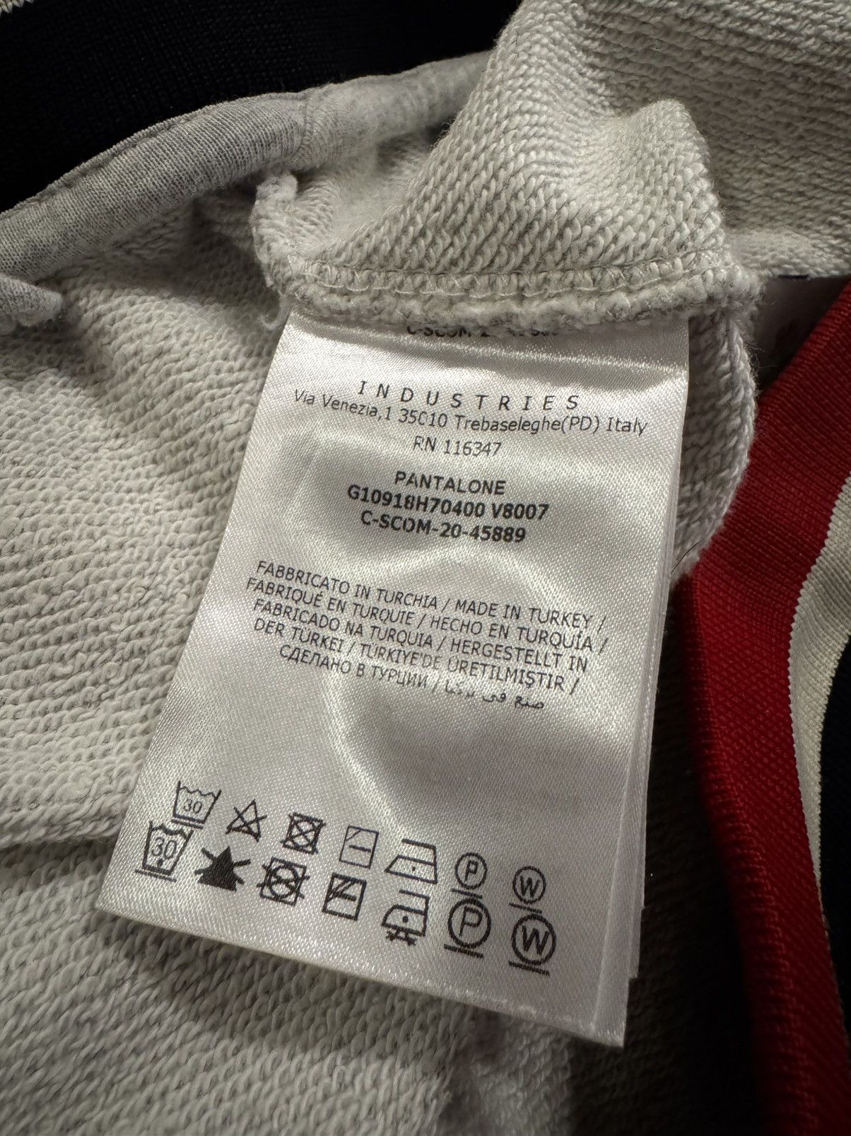 Moncler Moncler Tricolour Sweat Pants Size US 30 / EU 46 - 7 Thumbnail