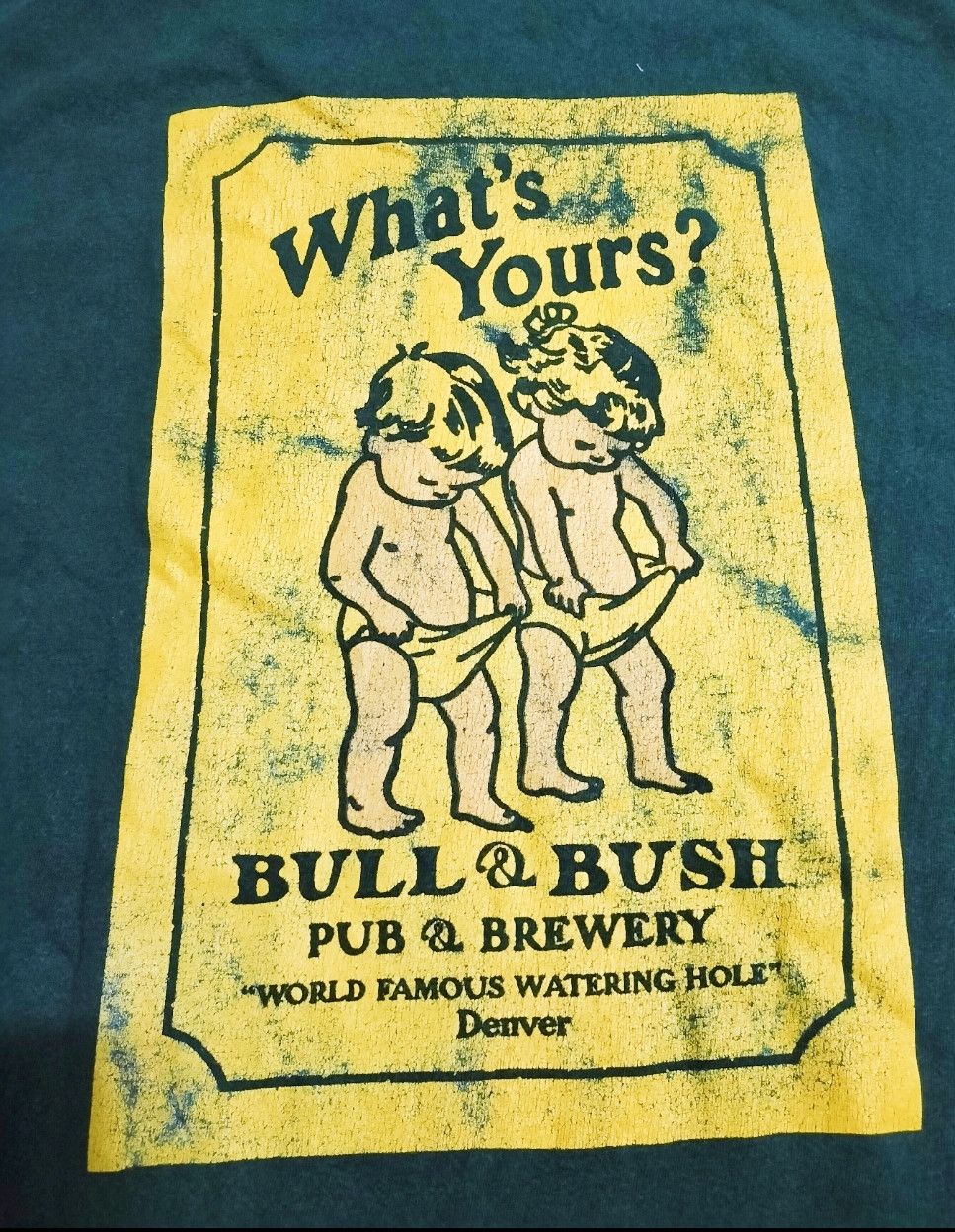 Hanes × Vintage Vintage Bull & Bush Fashion pubs Inspired Size US M / EU 48-50 / 2 - 15 Thumbnail