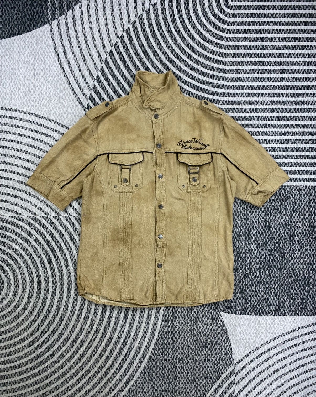 In The Attic Vintage In The Attic Double Pocket Button Up Shirt Size US XL / EU 56 / 4 - 5 Thumbnail