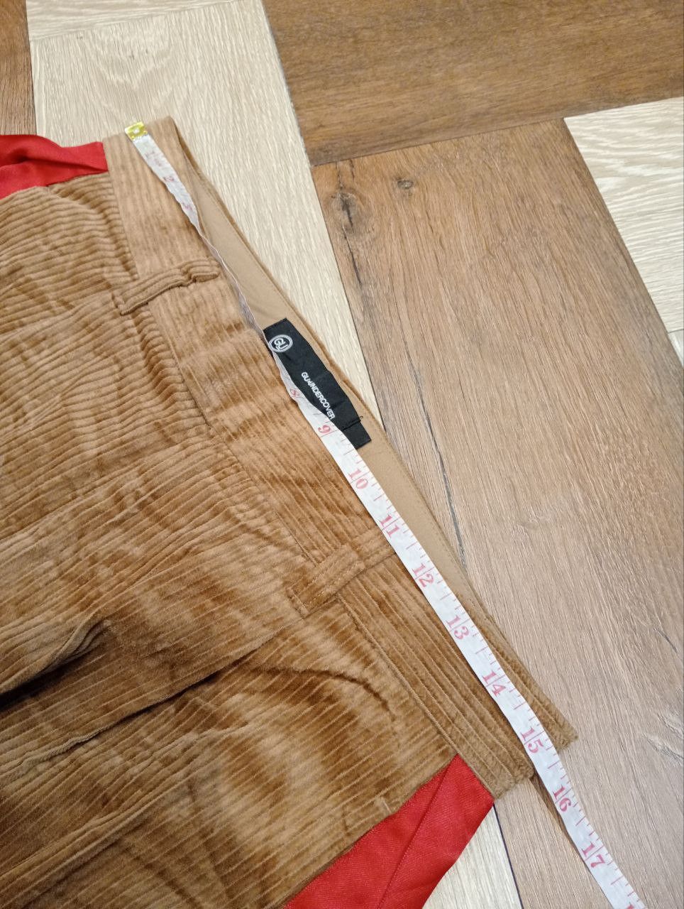 GU × Undercover GU X UNDERCOVER WIDE LEG CORDUROY PANTS - SIZE L Size US 31 - 11 Thumbnail