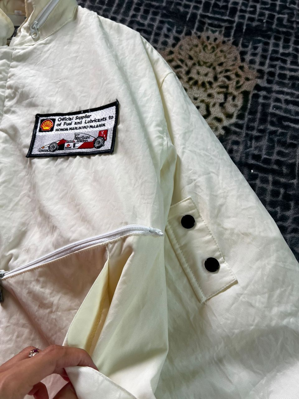 Other Vintage Shell McLaren Formula 1 Bomber Jacket Size US M / EU 48-50 / 2 - 6 Thumbnail