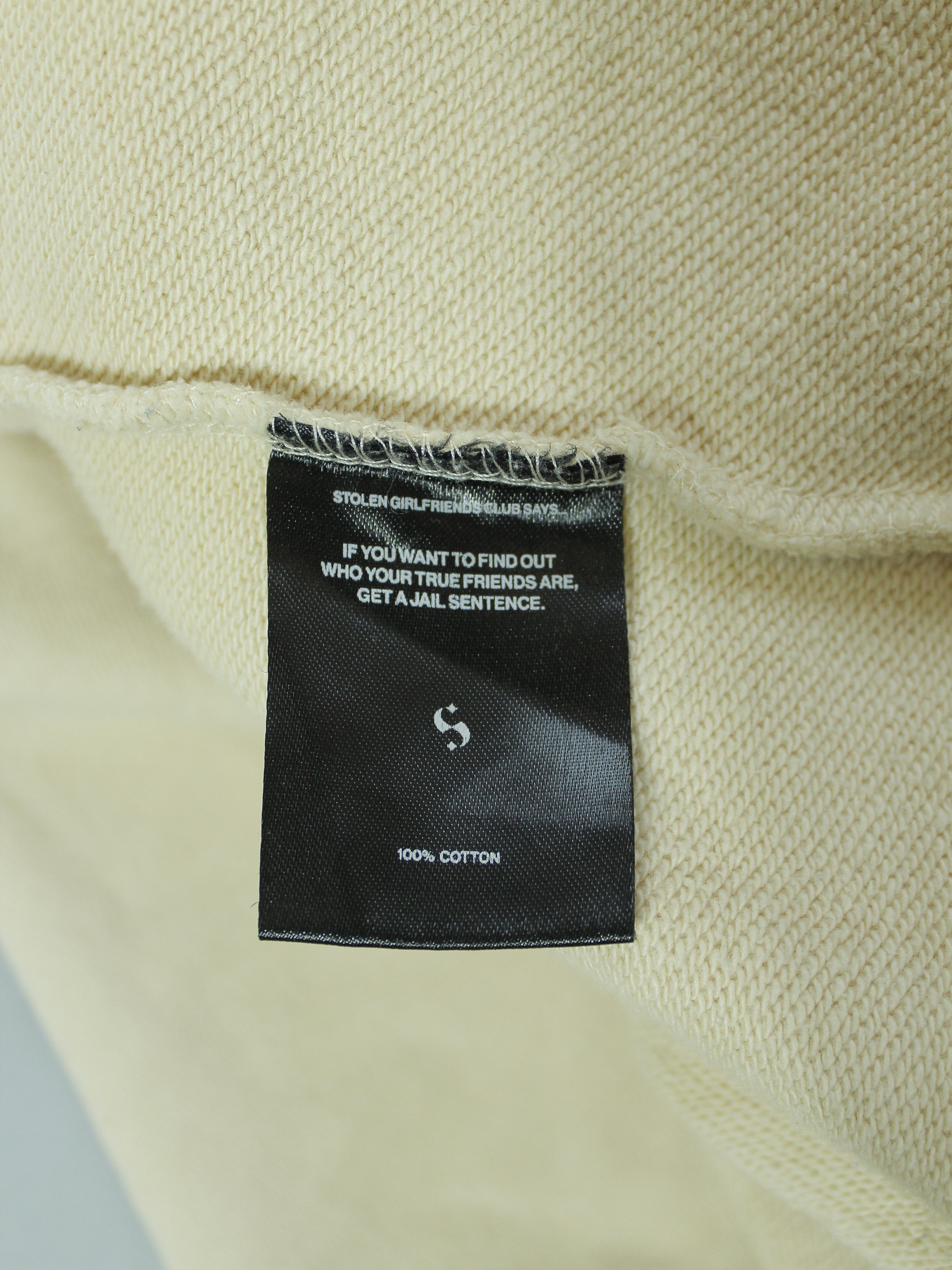Stolen Girlfriends Club SGC CROP TOP WOMENS HOODIE OVERSIZE CENTER LOGO EMBROIDED Size M / US 6-8 / IT 42-44 - 10 Thumbnail
