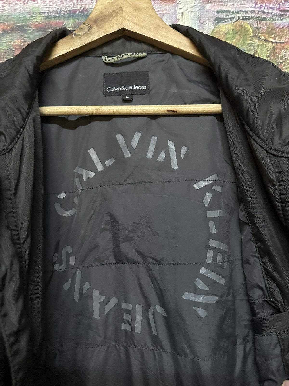 Calvin Klein Calvin Klein bomber jacket Size US L / EU 52-54 / 3 - 8 Thumbnail