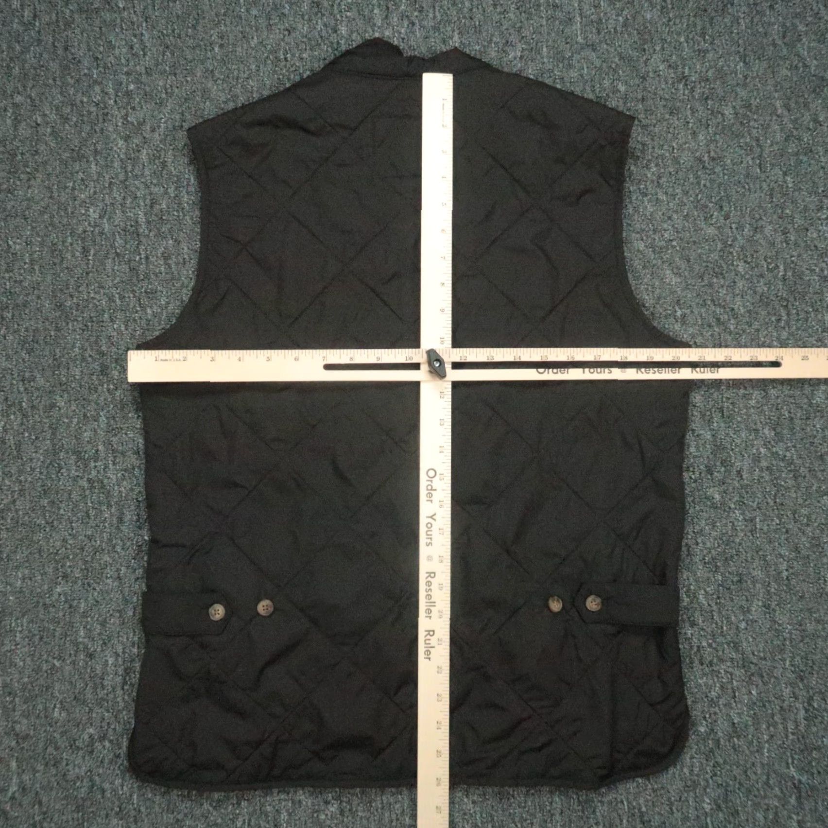 J.Crew J. Crew Vest Mens Small Black Quilted Full Zip Pockets Size US S / EU 44-46 / 1 - 7 Thumbnail