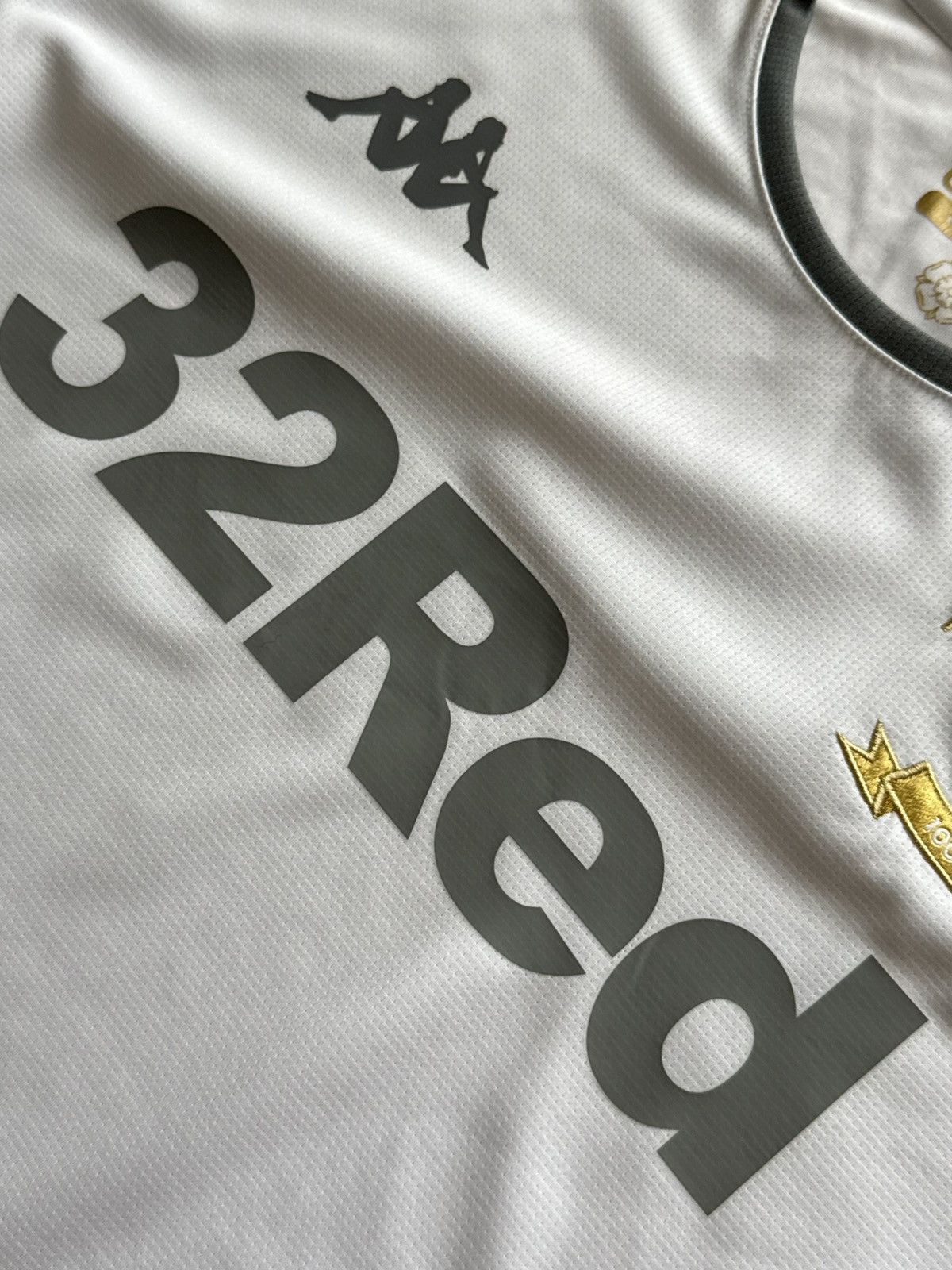 Kappa 2019 Kappa leeds united 100 anniversary home soccer jersey Size US XXL / EU 58 / 5 - 6 Thumbnail