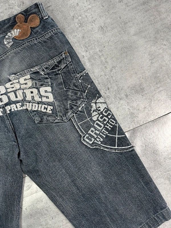 Cross Colours × Vintage Jorts Cross Swag Y2K Streetwear Shorts Size US 34 / EU 50 - 5 Thumbnail