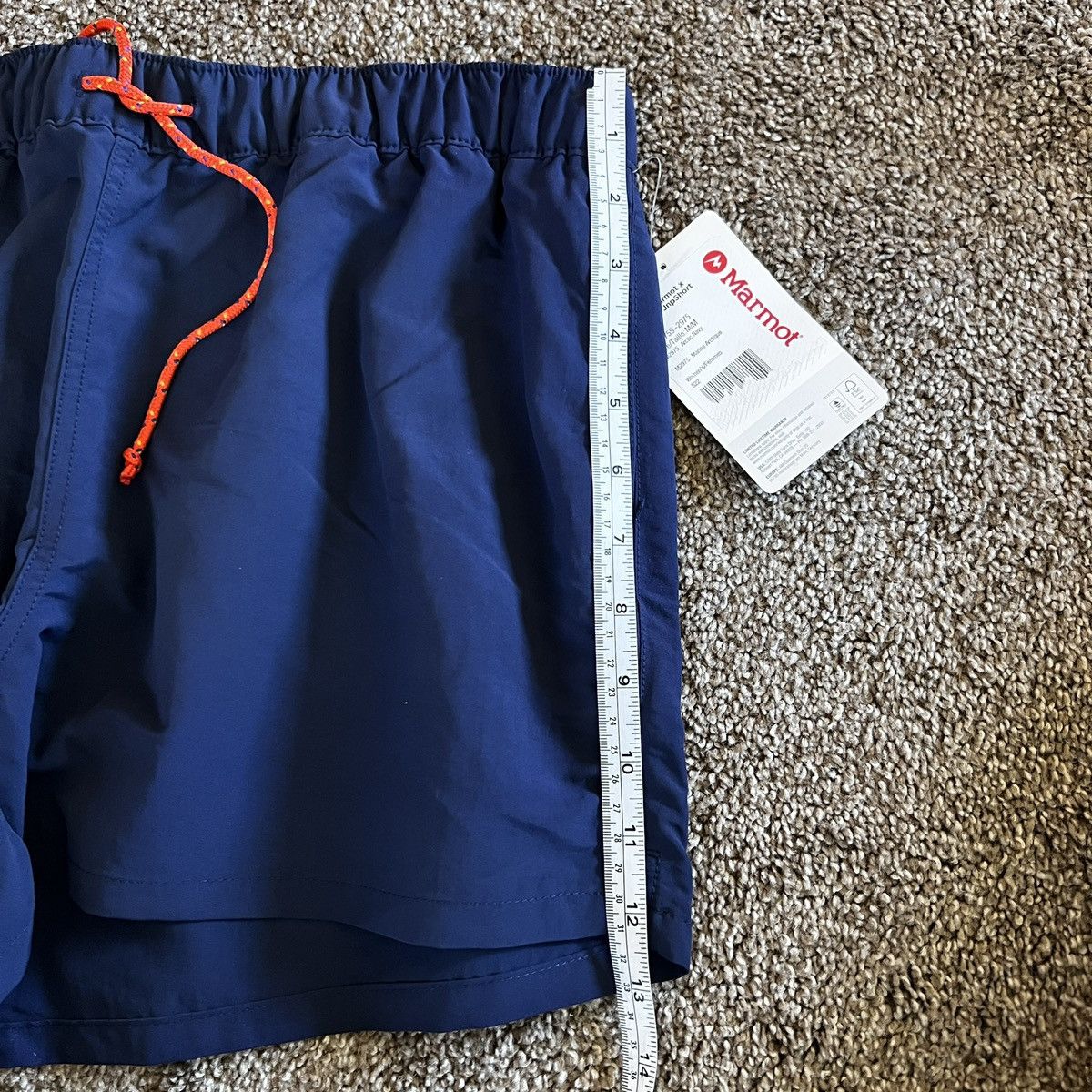 Marmot Marmot Bronco Juniper Navy Performance UPF 50 Shorts Size 36" / US 14 / IT 50 - 5 Thumbnail