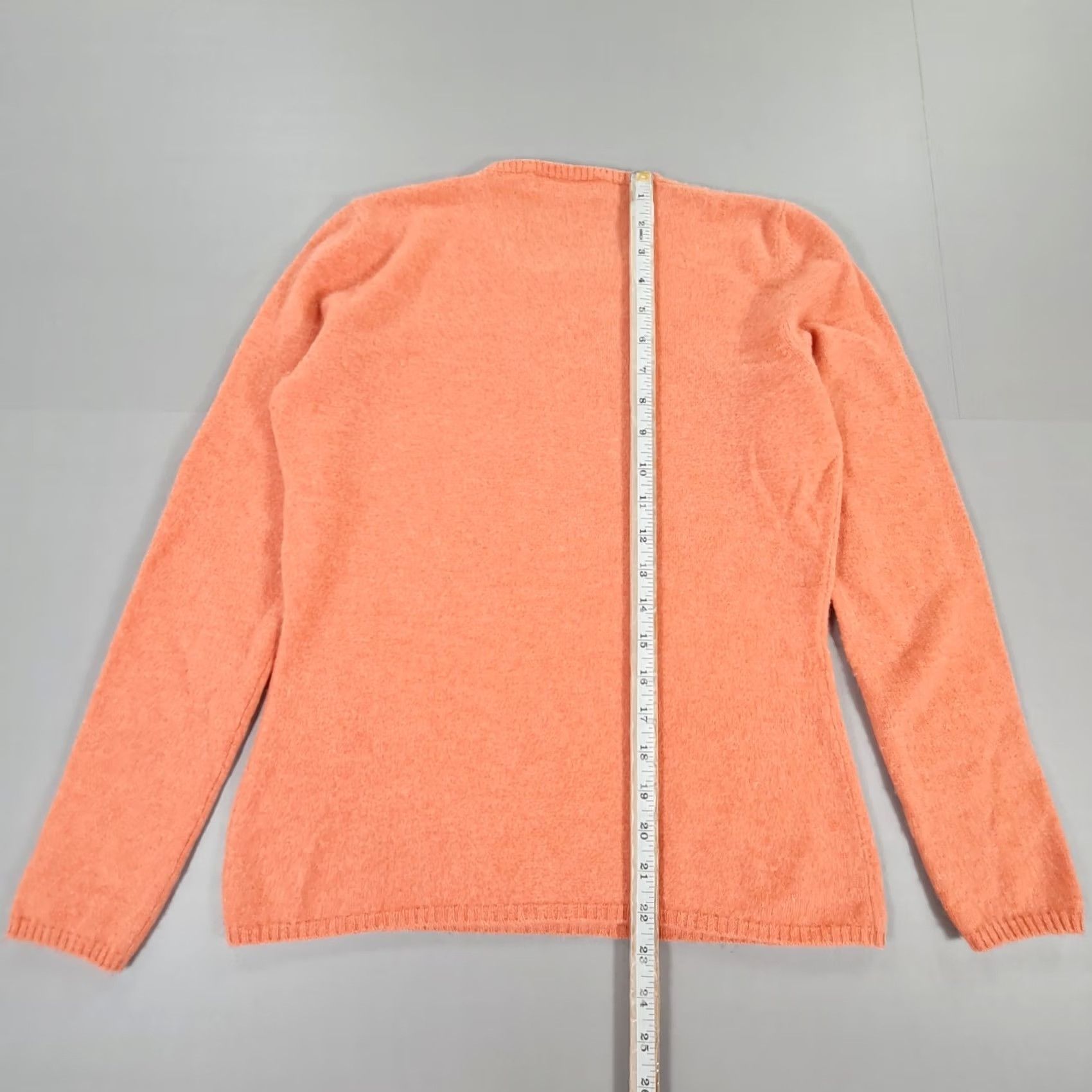 Vintage Richard Grand Jumper Womens Crew Neck Long Sleeve 100% Cashmere Pink Medium Pullover Knit Casual, Lightweight, Breathable, Regular Fit, Made In Italy Size M / US 6-8 / IT 42-44 - 5 Thumbnail