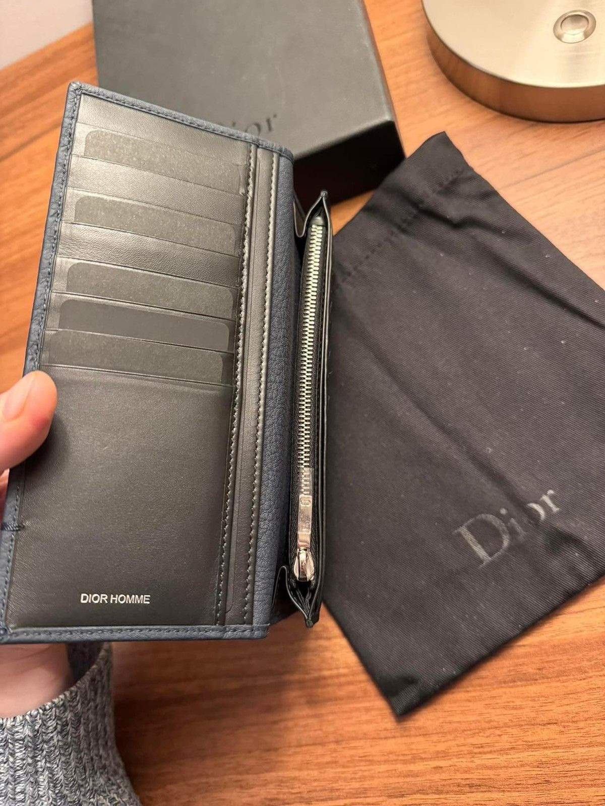Dior Verticle long wallet