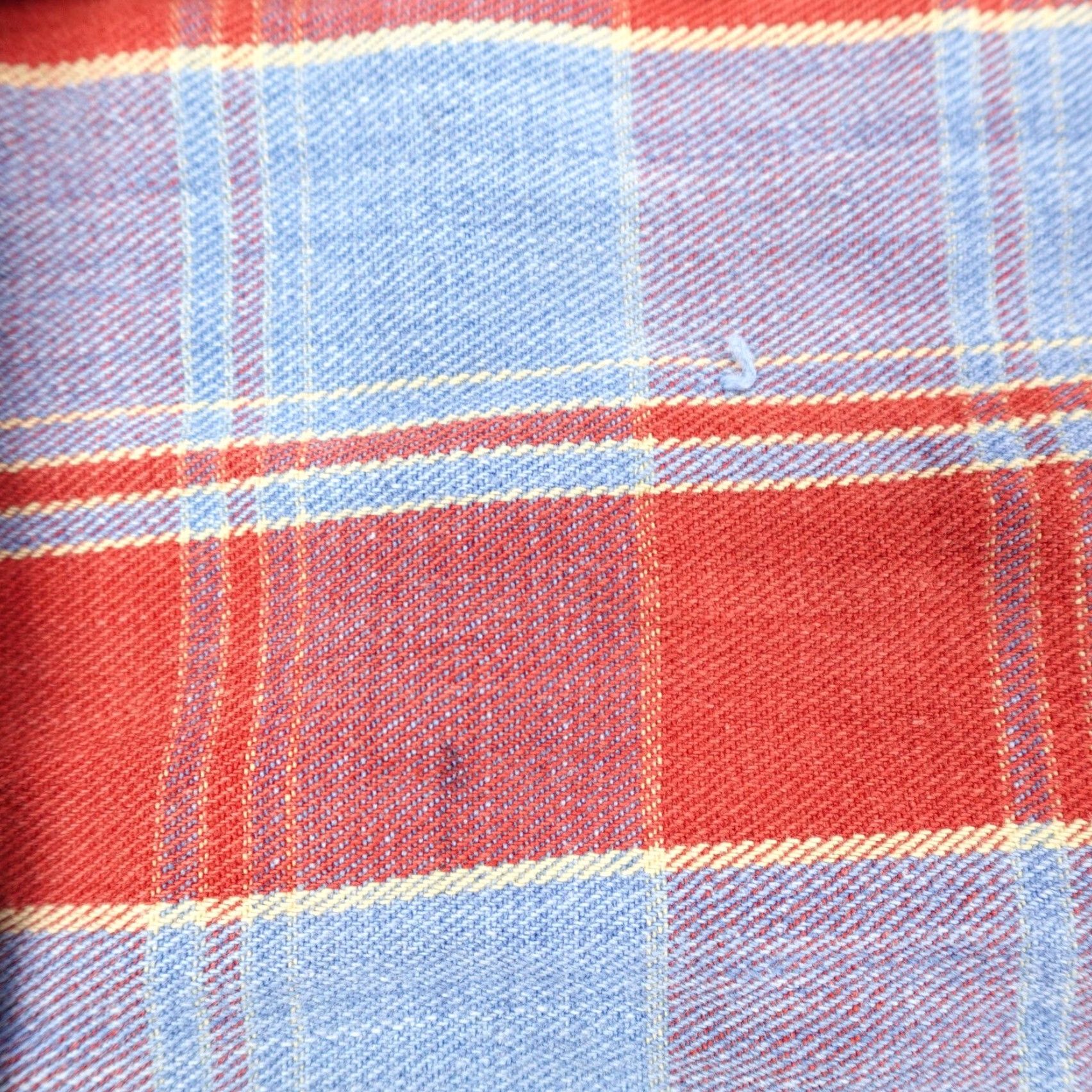 Levi's VINTAGE Levi's Shirt Mens XL Plaid Flannel Button-Up 90s Casual Workwear Blue Red Utility Pocketed Mens XL Flannel Shirt 90s Size US XL / EU 56 / 4 - 7 Thumbnail