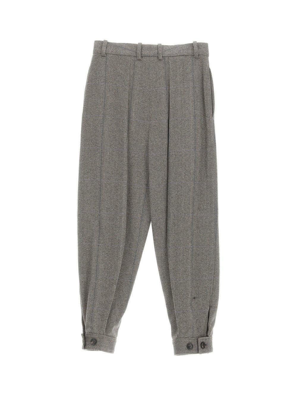 o1srvl11e0824 Aniston Cashmere Pants in Grey
