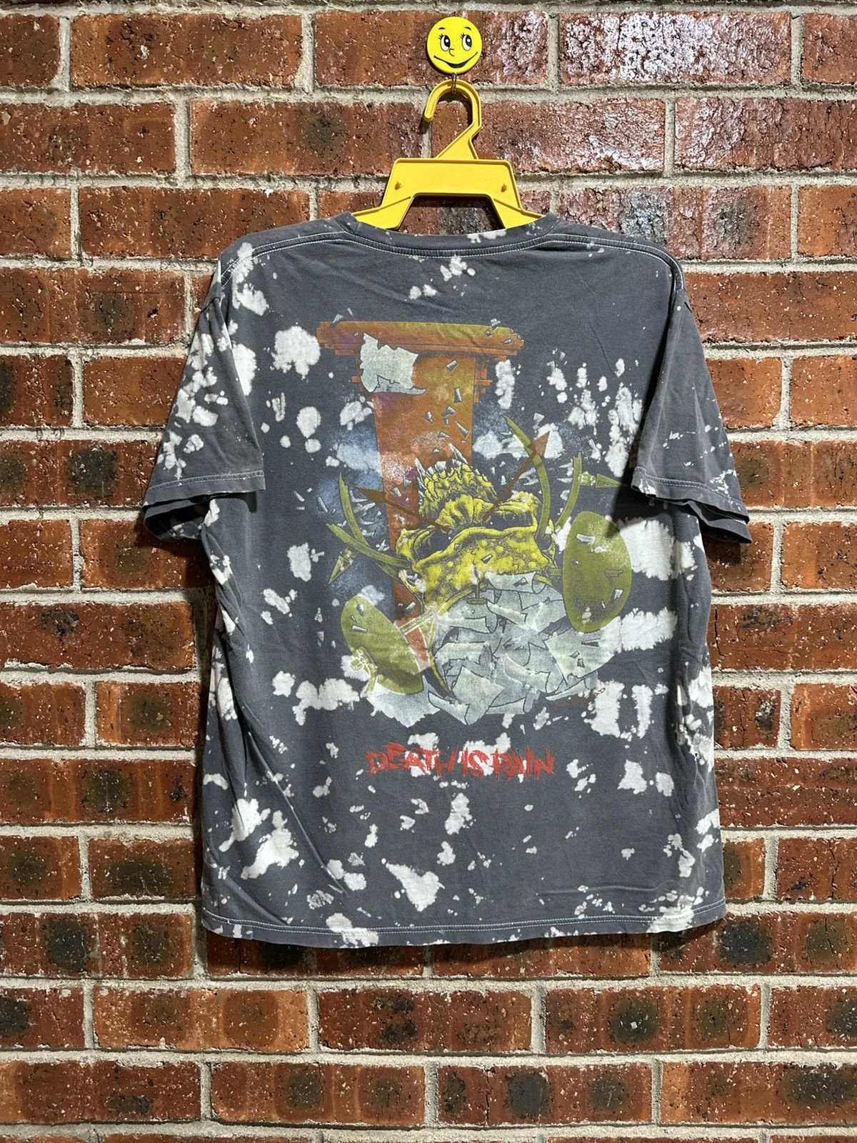 Band Tees × Vintage Vintage Metallica Death Is Pain Tye Dye Tee Size US L / EU 52-54 / 3 - 6 Thumbnail
