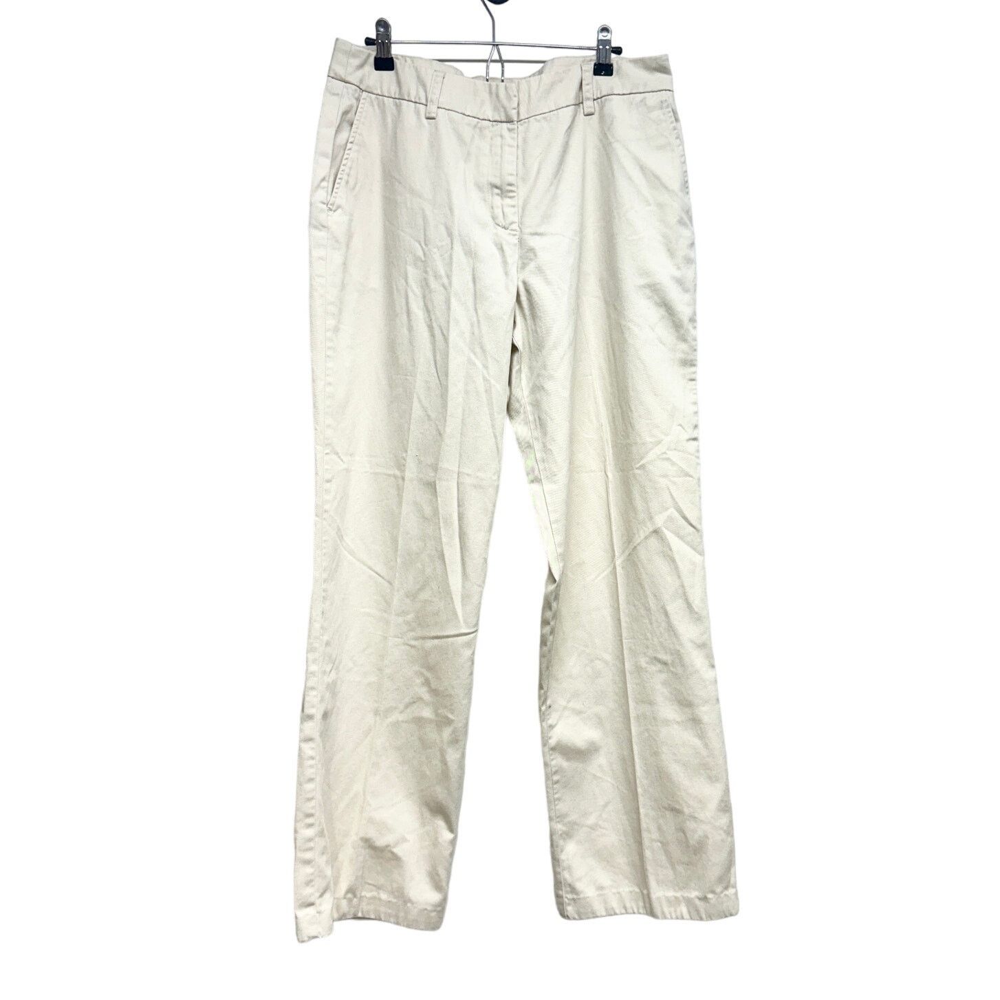 Pendleton Pendleton Women’s Beige High-Rise Pants, 80s, Size 12 Size 34" / US 12 / IT 48 - 1 Thumbnail