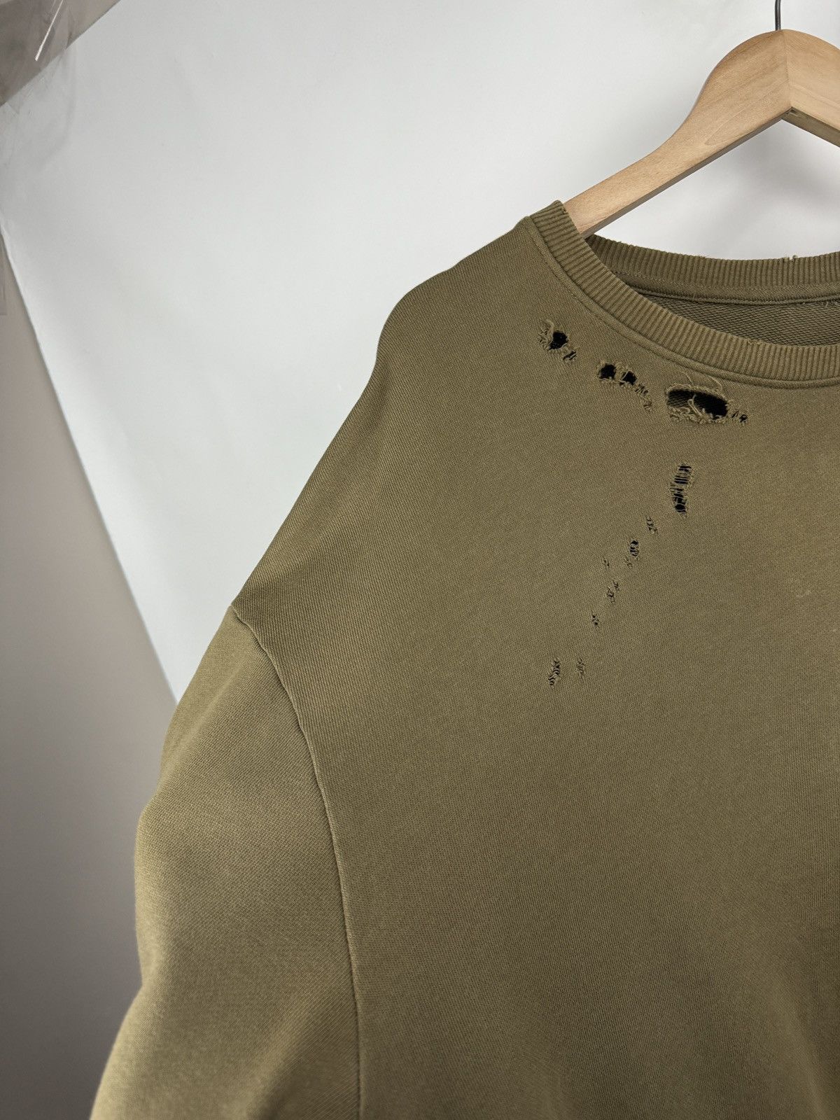 Japanese Brand 🇺🇸 VTG Opium Avant Garde Sweatshirt Distressed Japan kapital Size US L / EU 52-54 / 3 - 4 Thumbnail